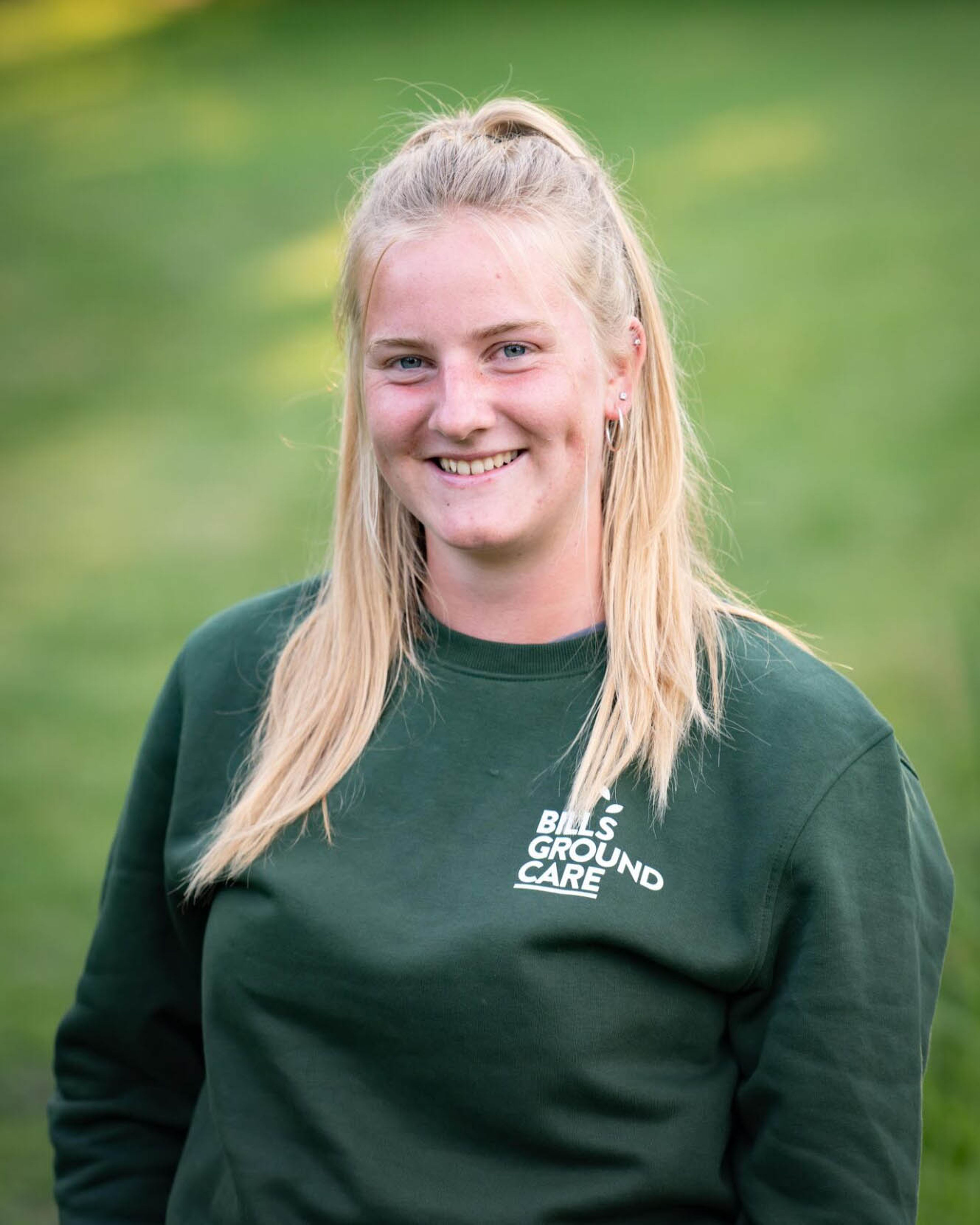Leah, team member at Bill's Ground Care