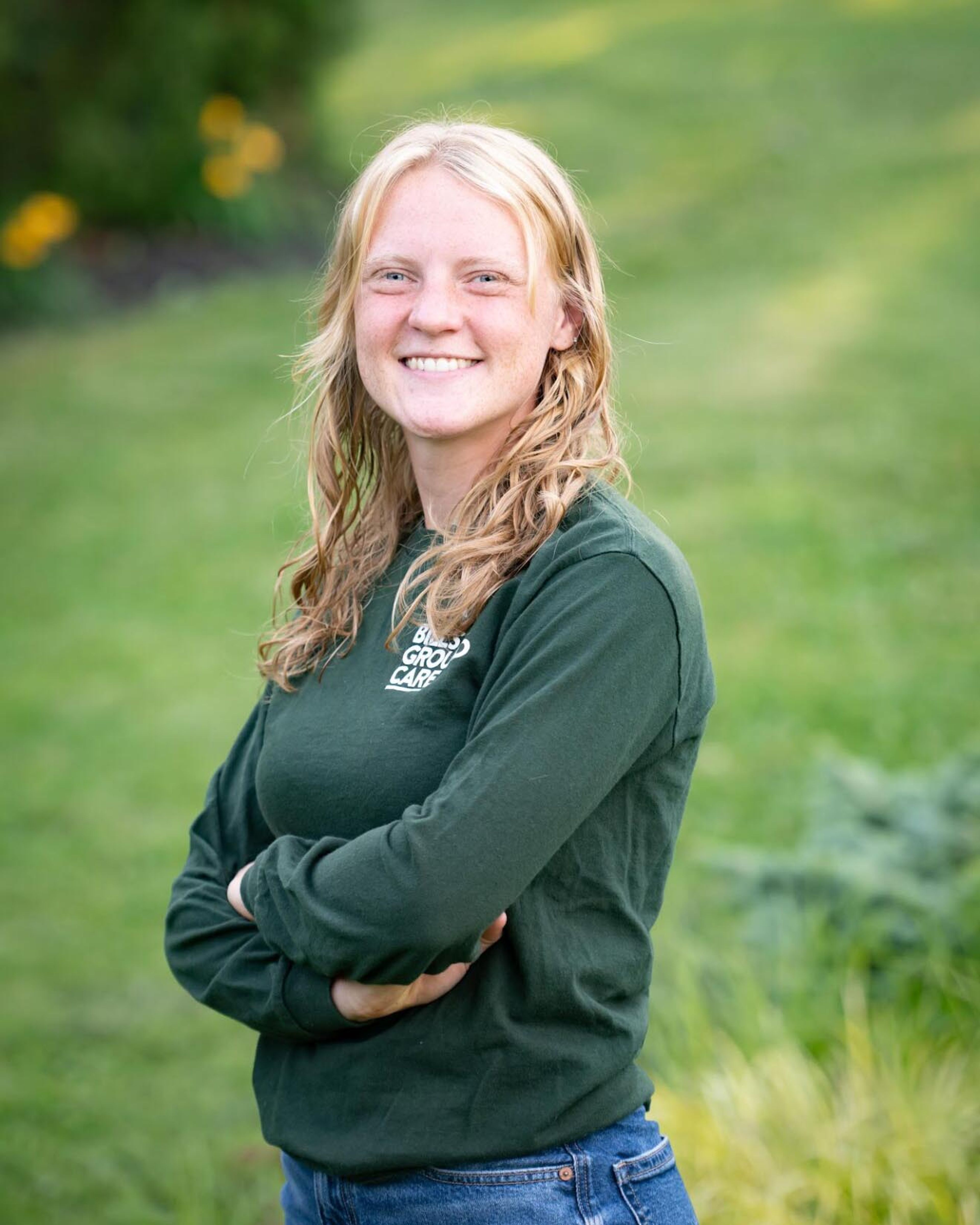 Anna, team member at Bill's Ground Care