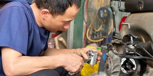 All the bikes are meticulously maintained