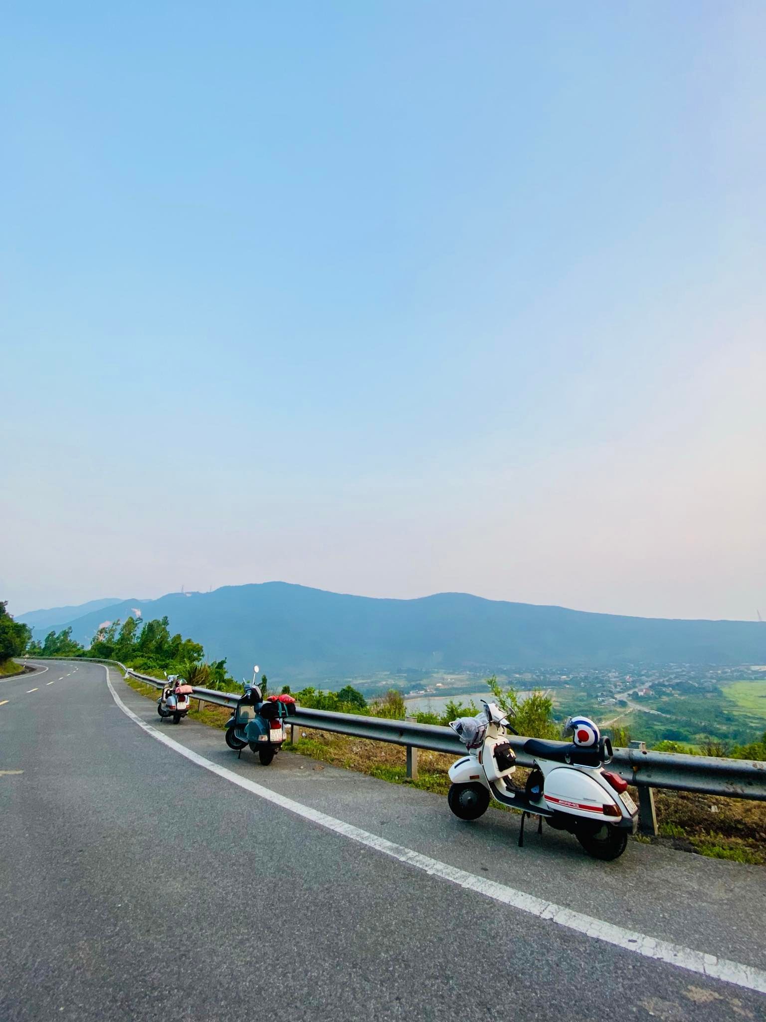 We drive the bikes to places