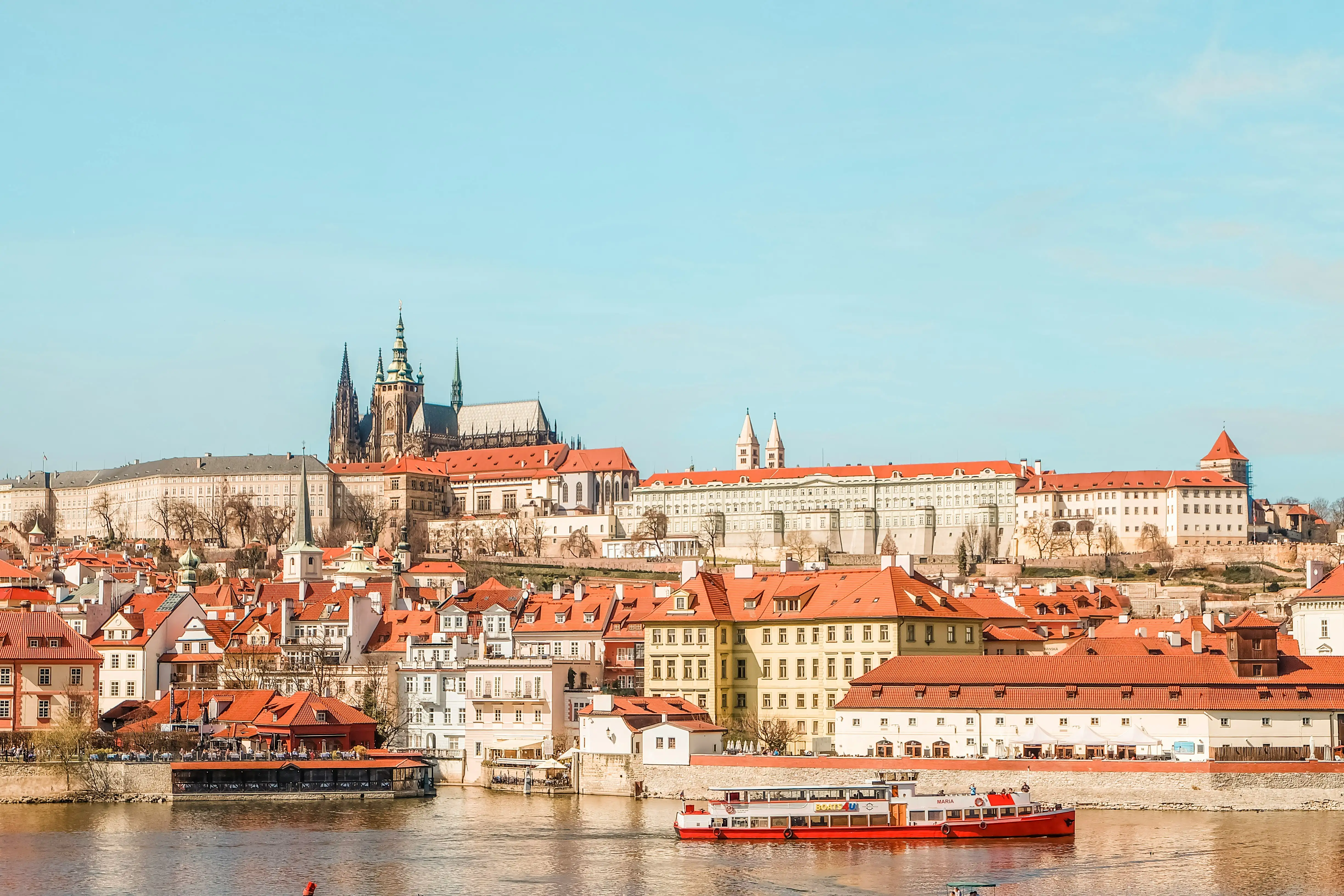 Pohled na Pražský hrad