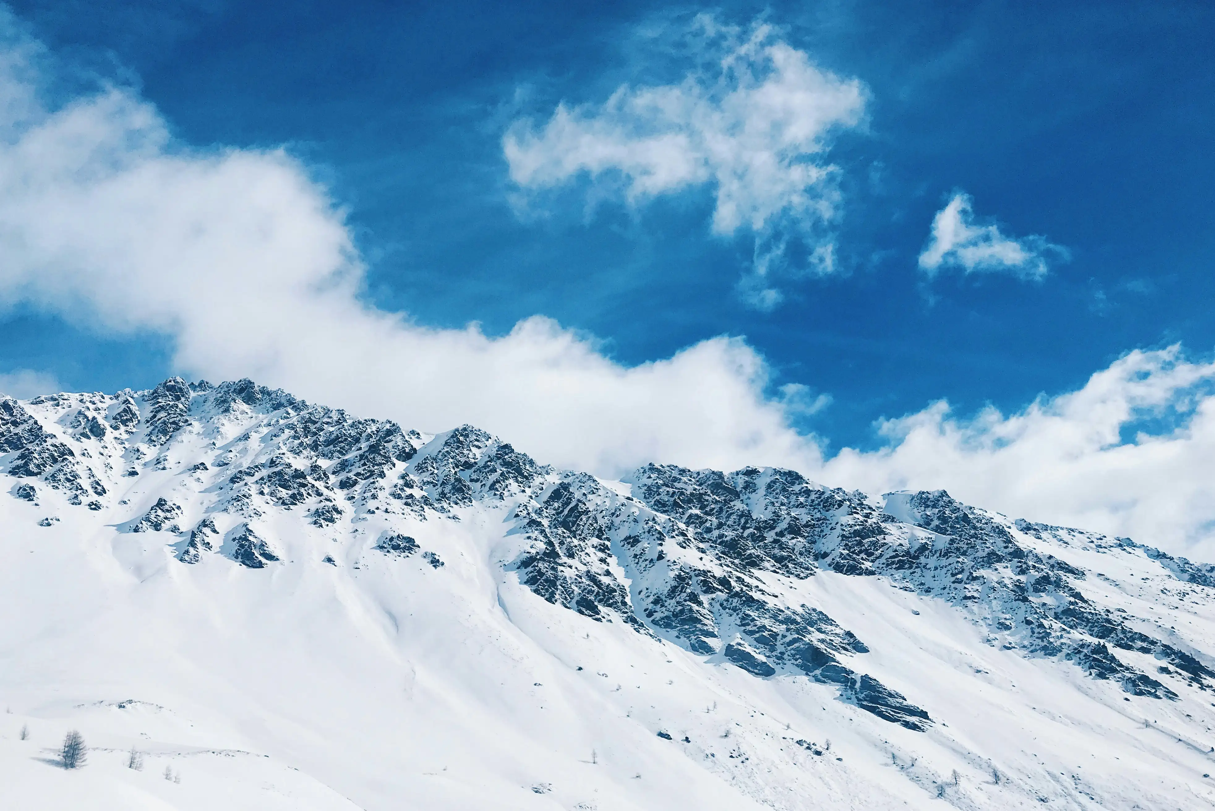 Livigno v zimě.