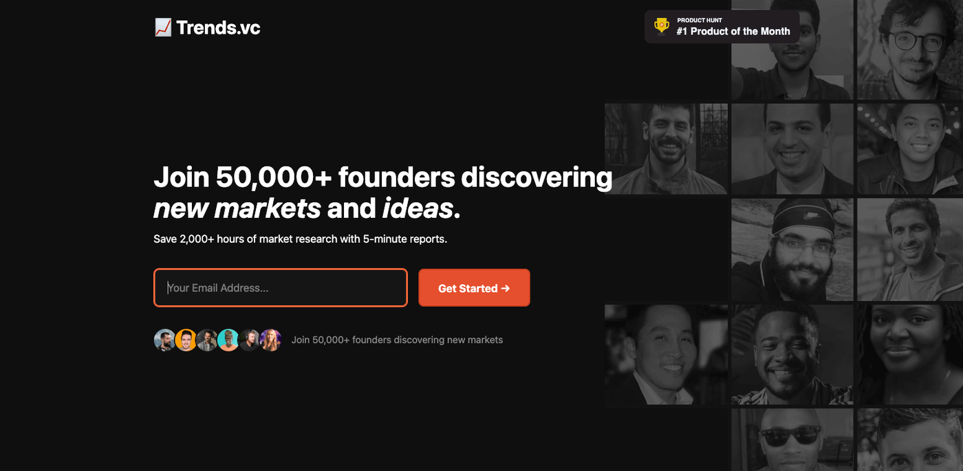trends vc homepage