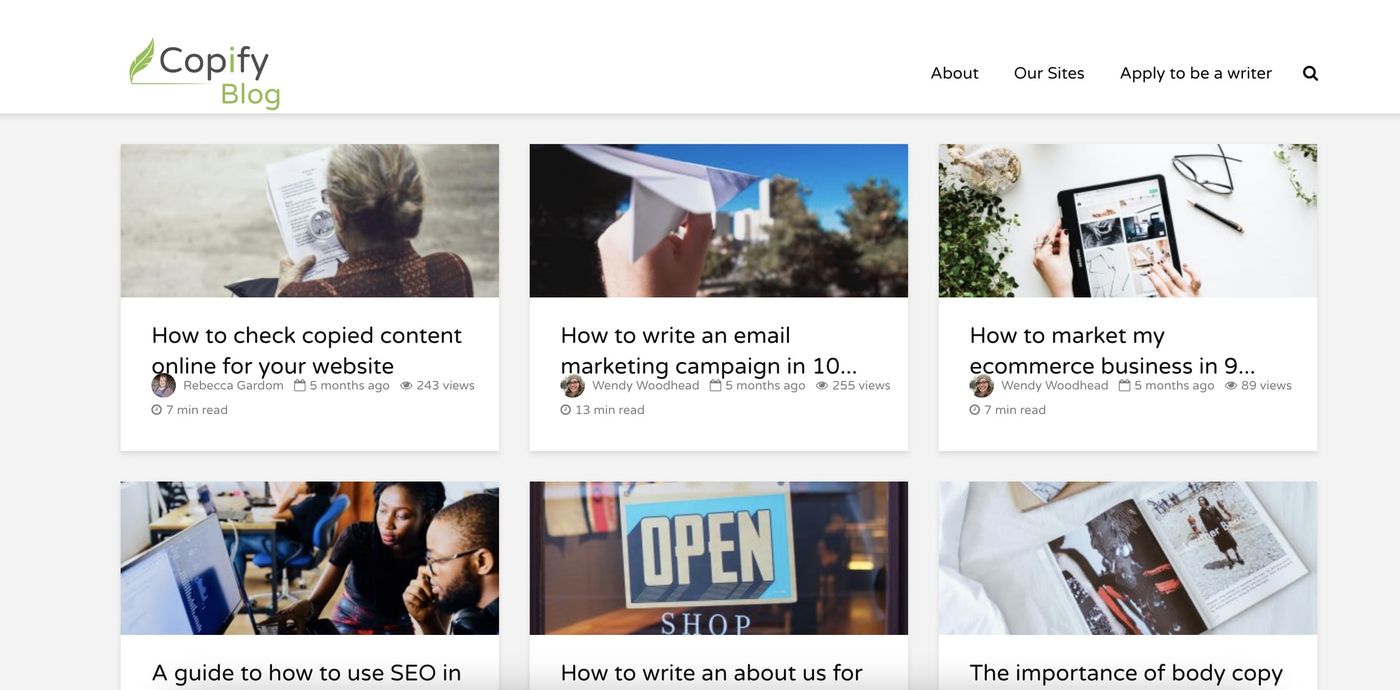 copify blog