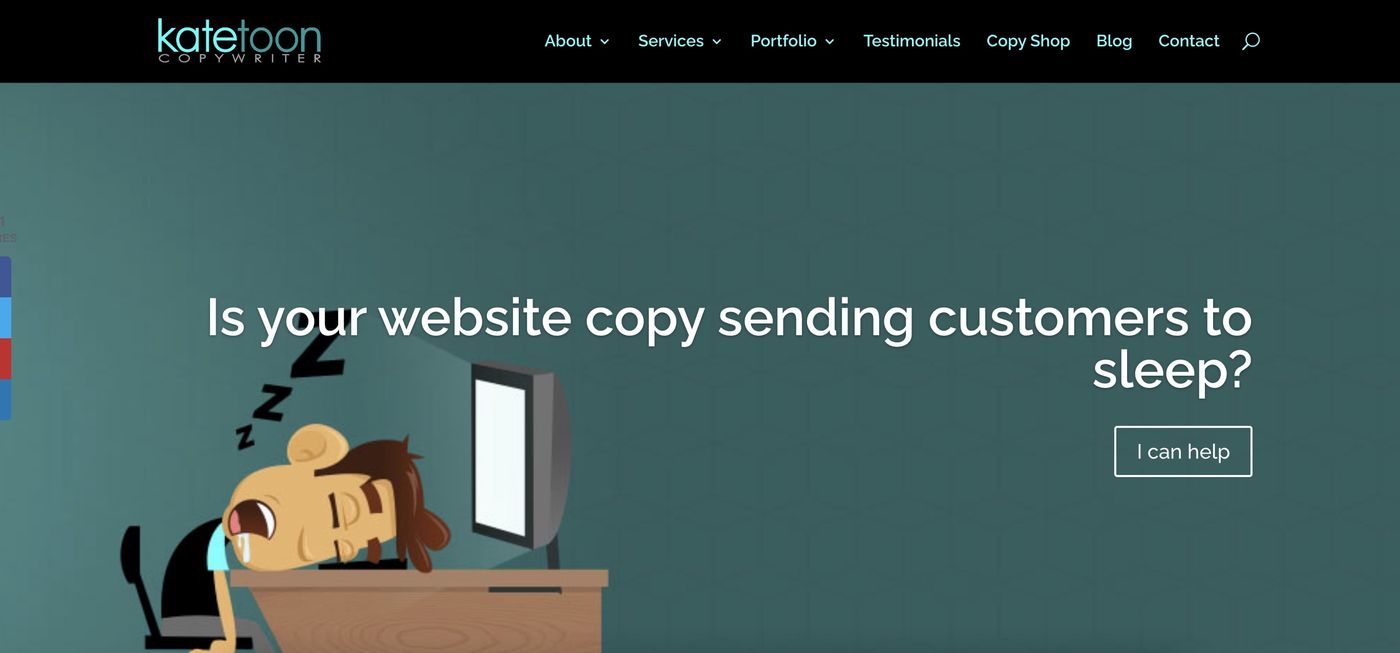 kate toon seo copywriting