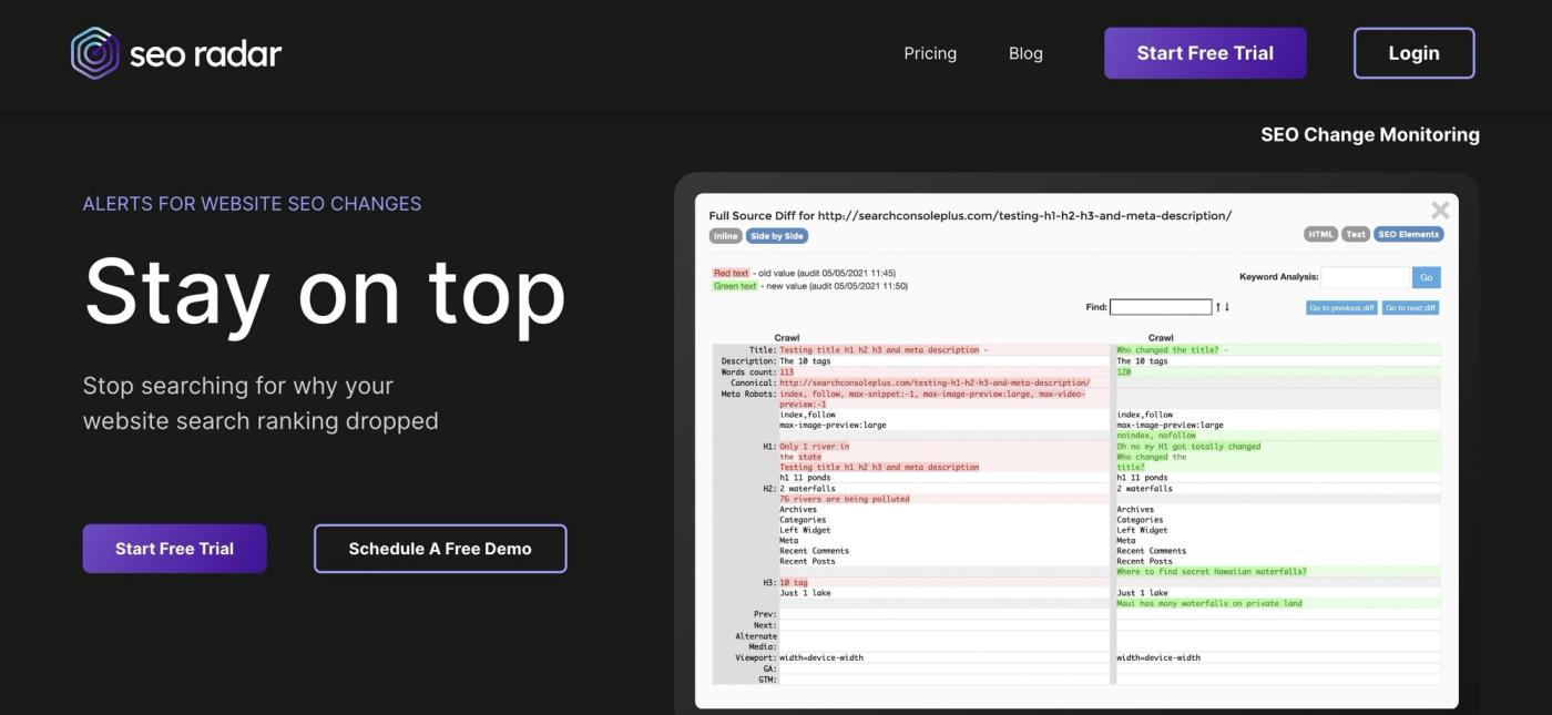 SEO Radar