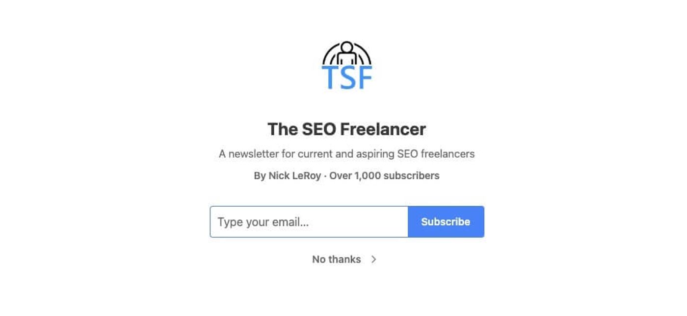 the seo freelancer