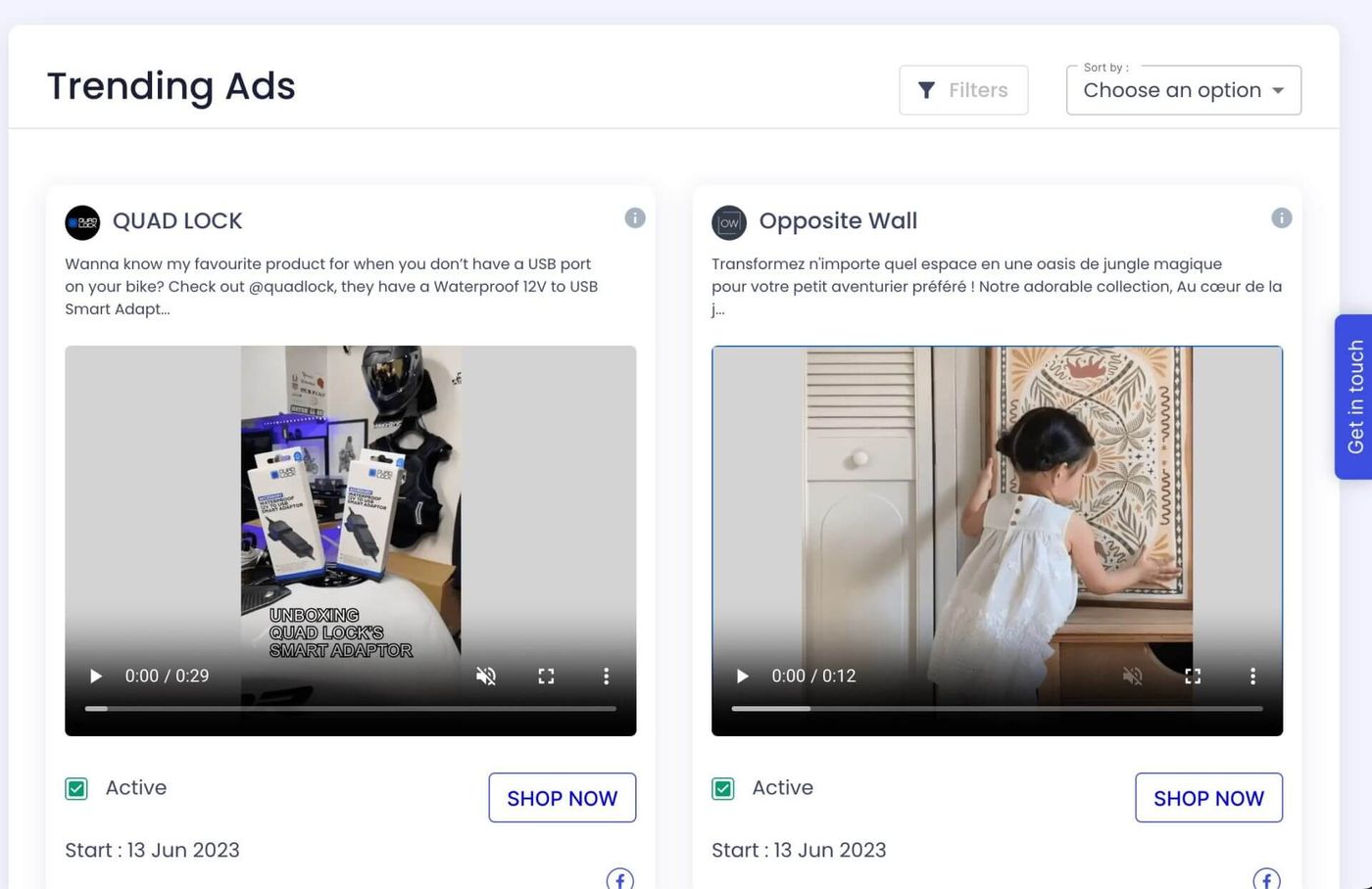 Trend Rocket - Trending Ads