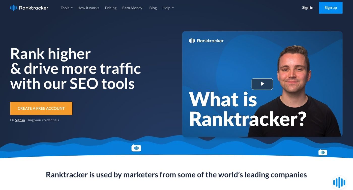 rank tracker home