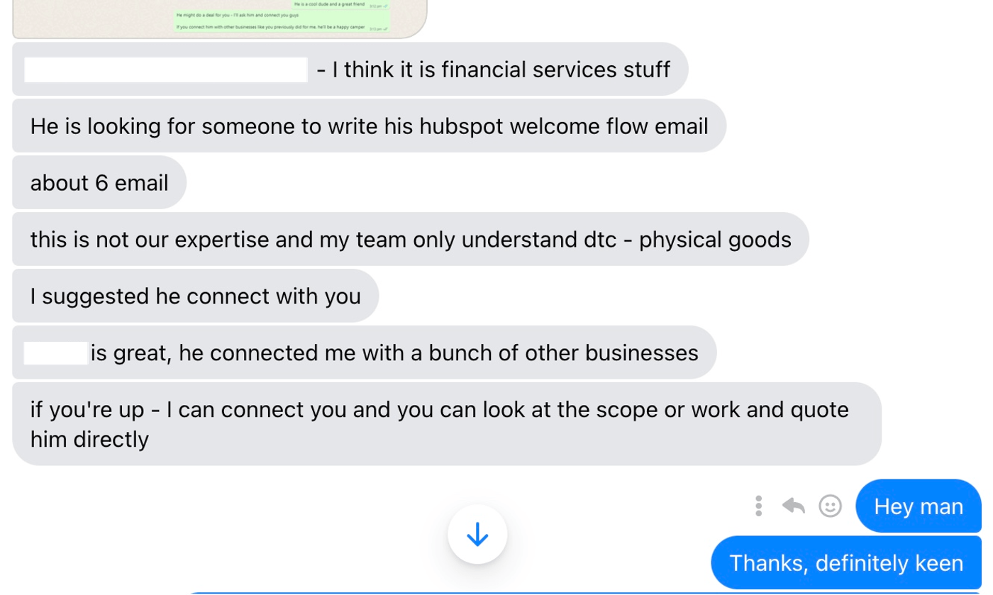 client referral