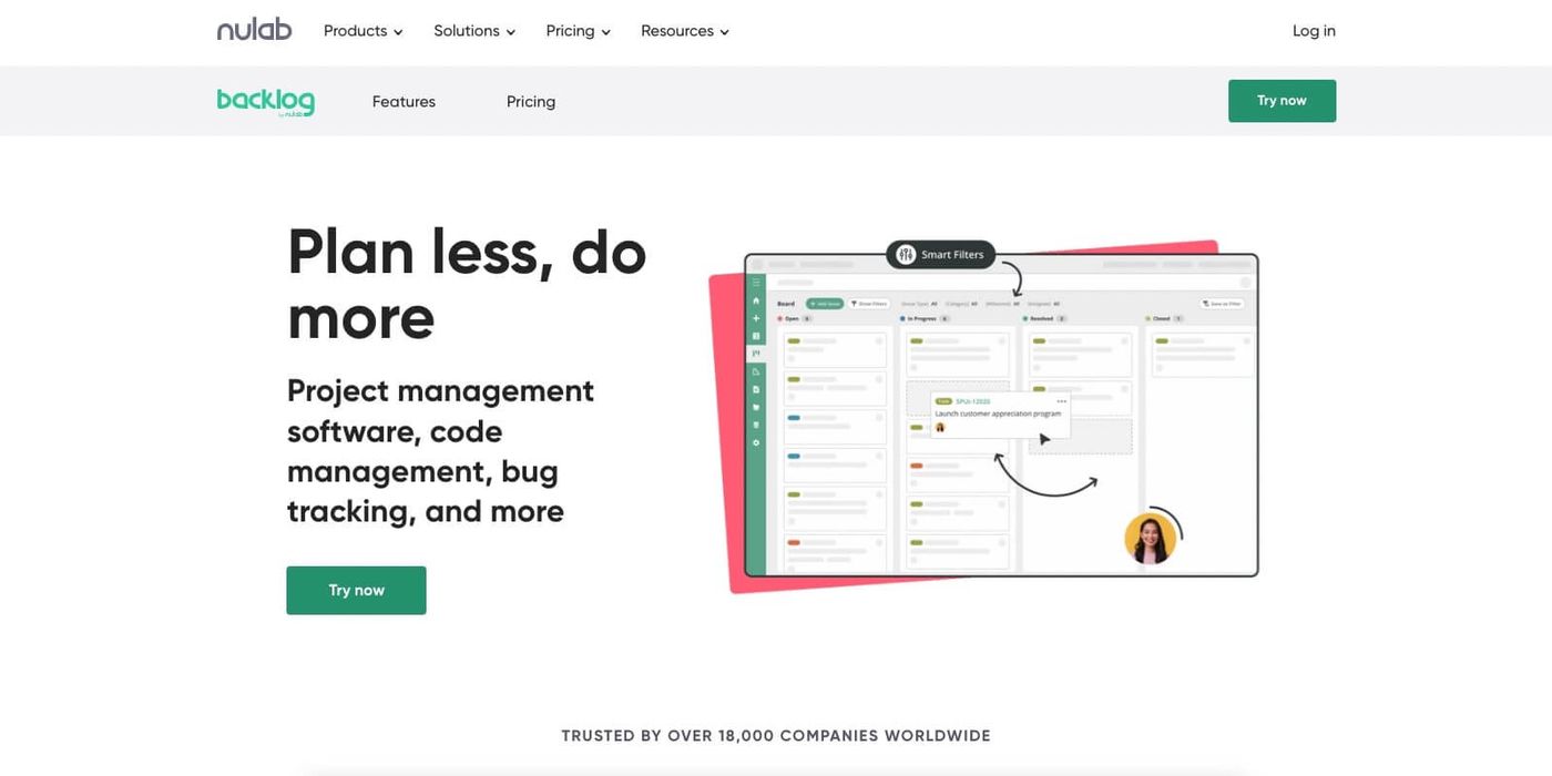 backlog by nulab home