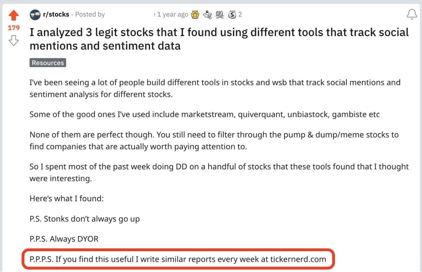 tickernerd reddit post
