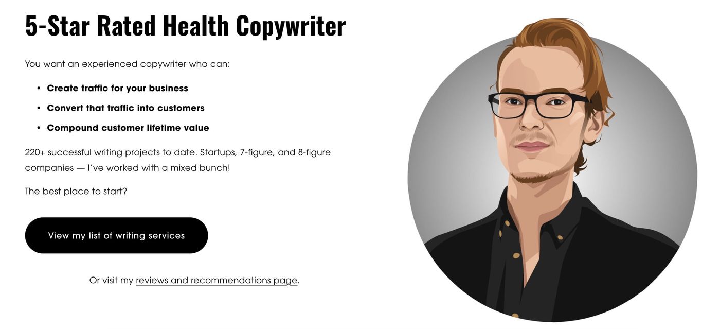 health copywriter