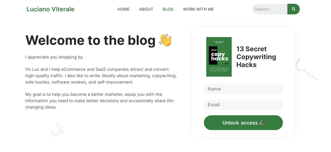 luciano viterale copywriting blog