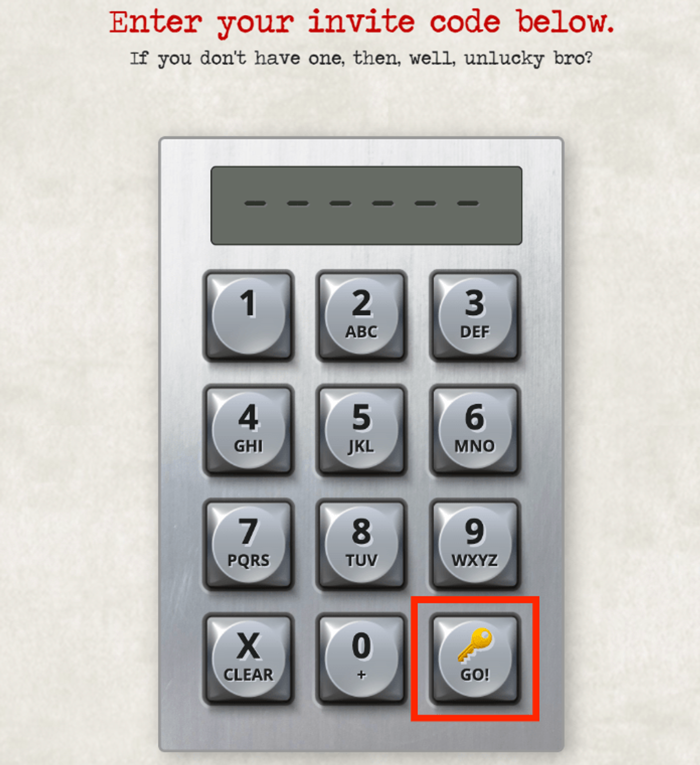 tps password