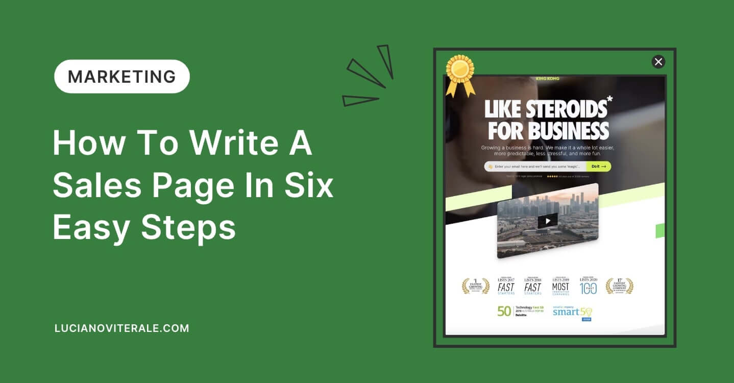 How to write a sales page that makes readers open their wallets