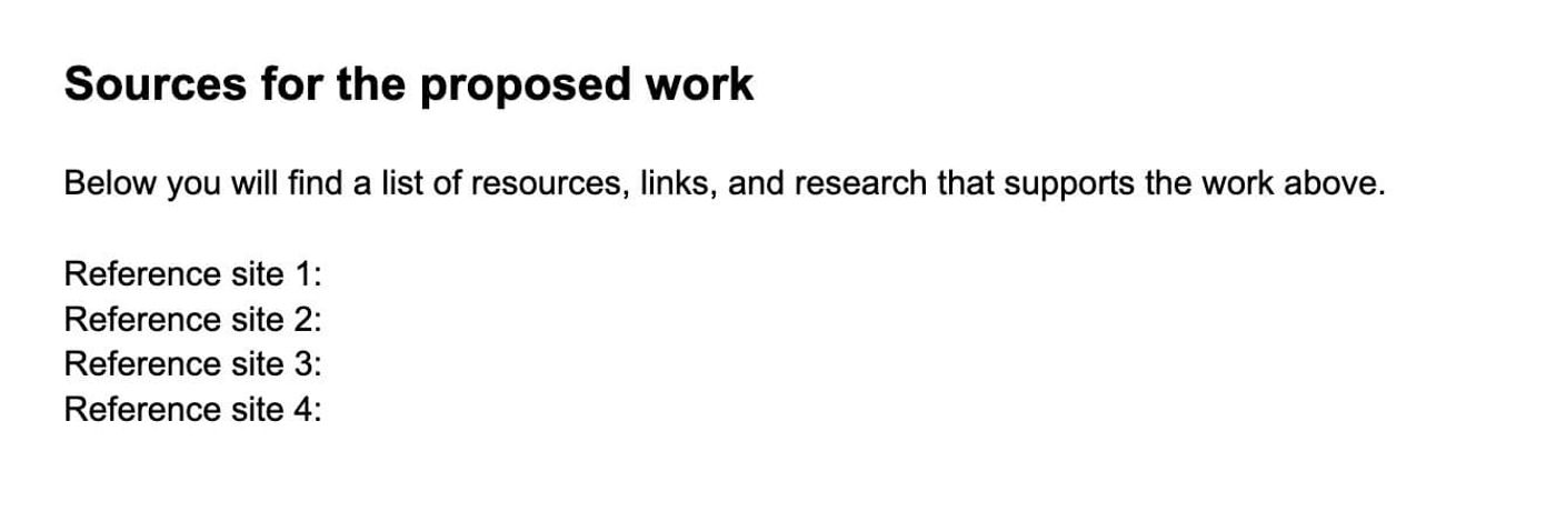 sources