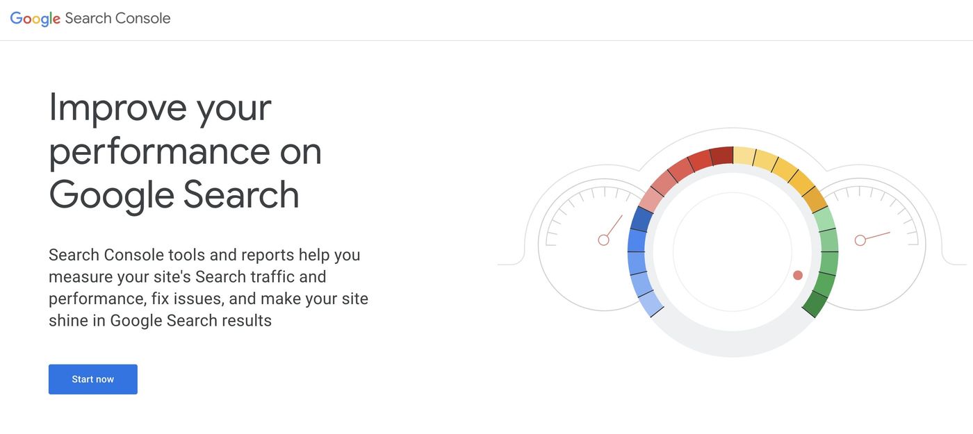 search console home