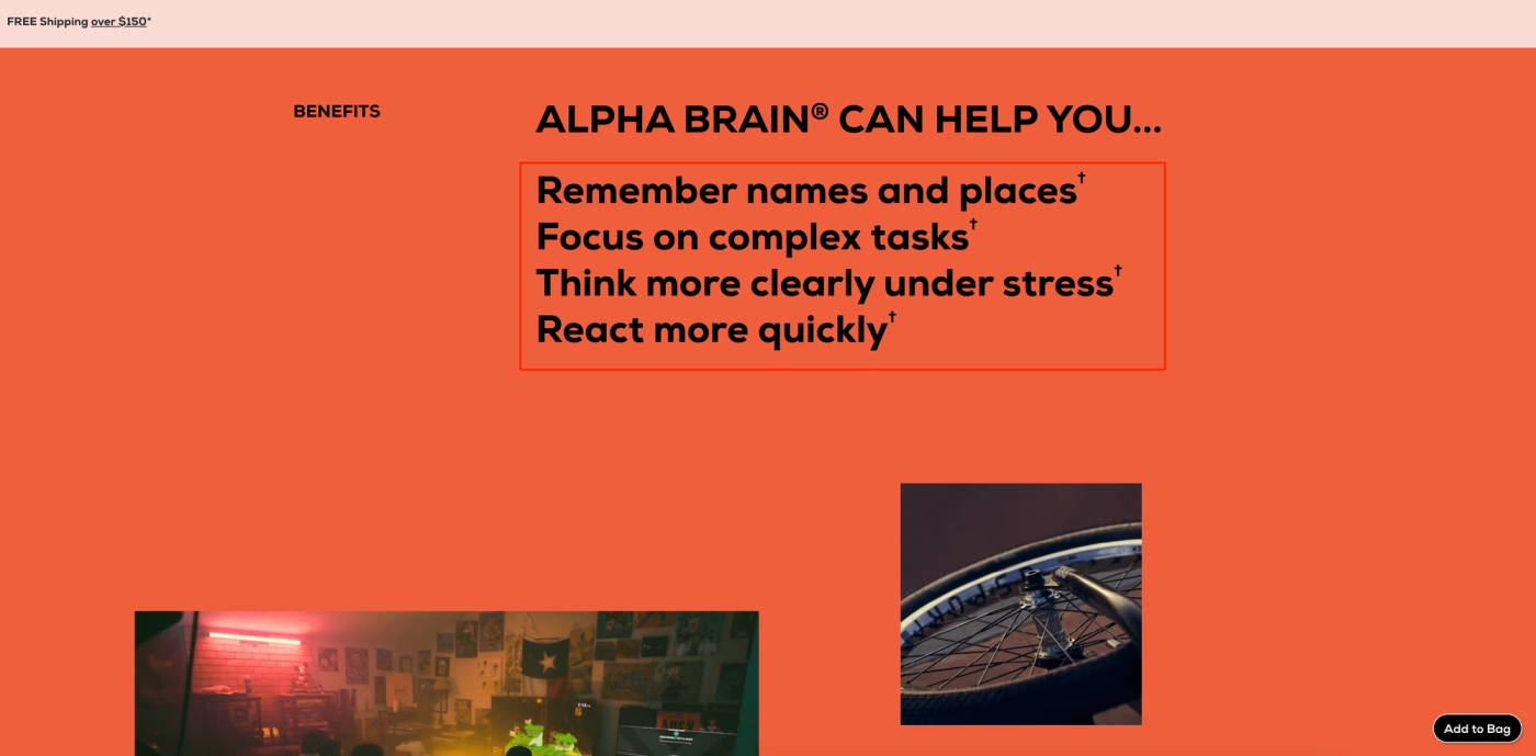 alpha brain benefits