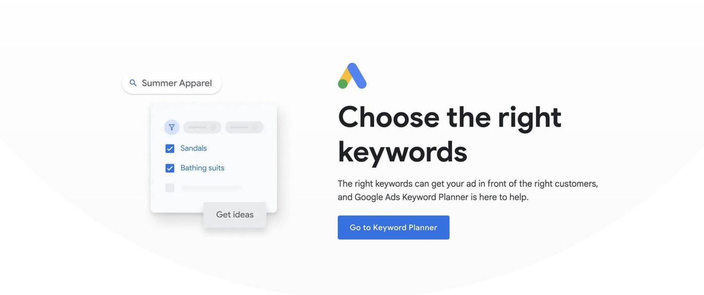 google keyword planner