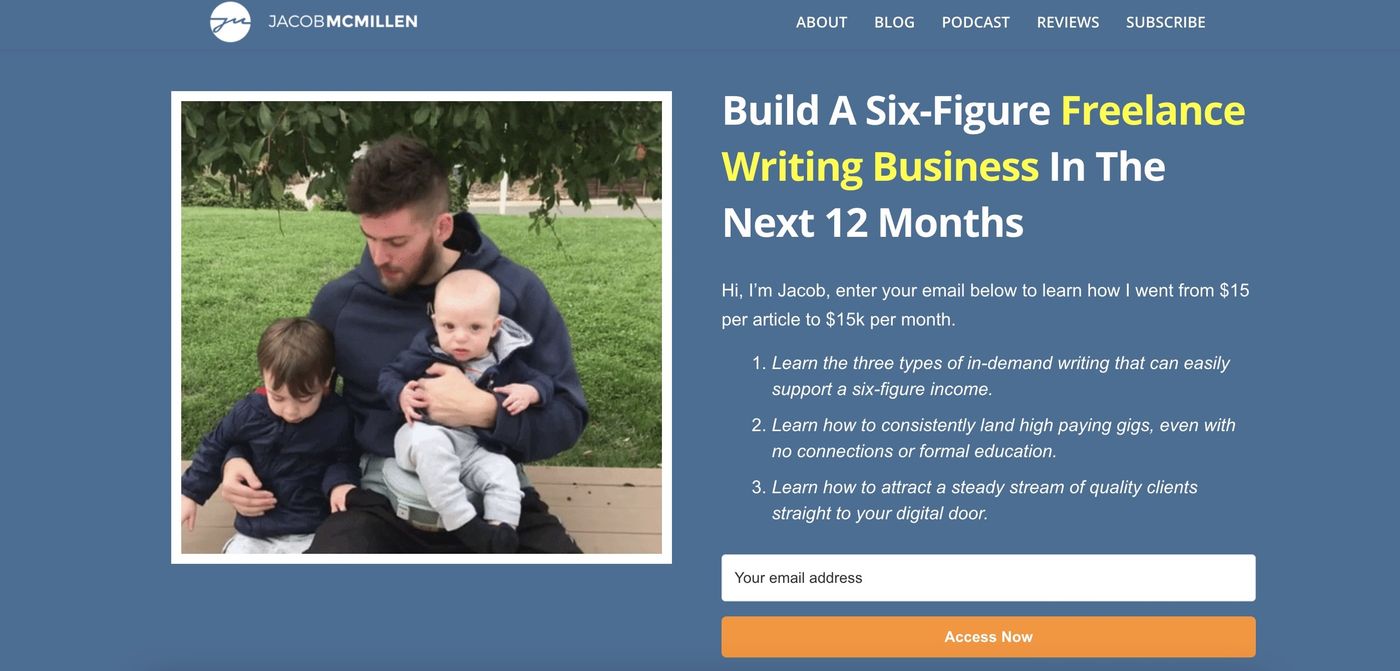 internets best copywriting course jacob