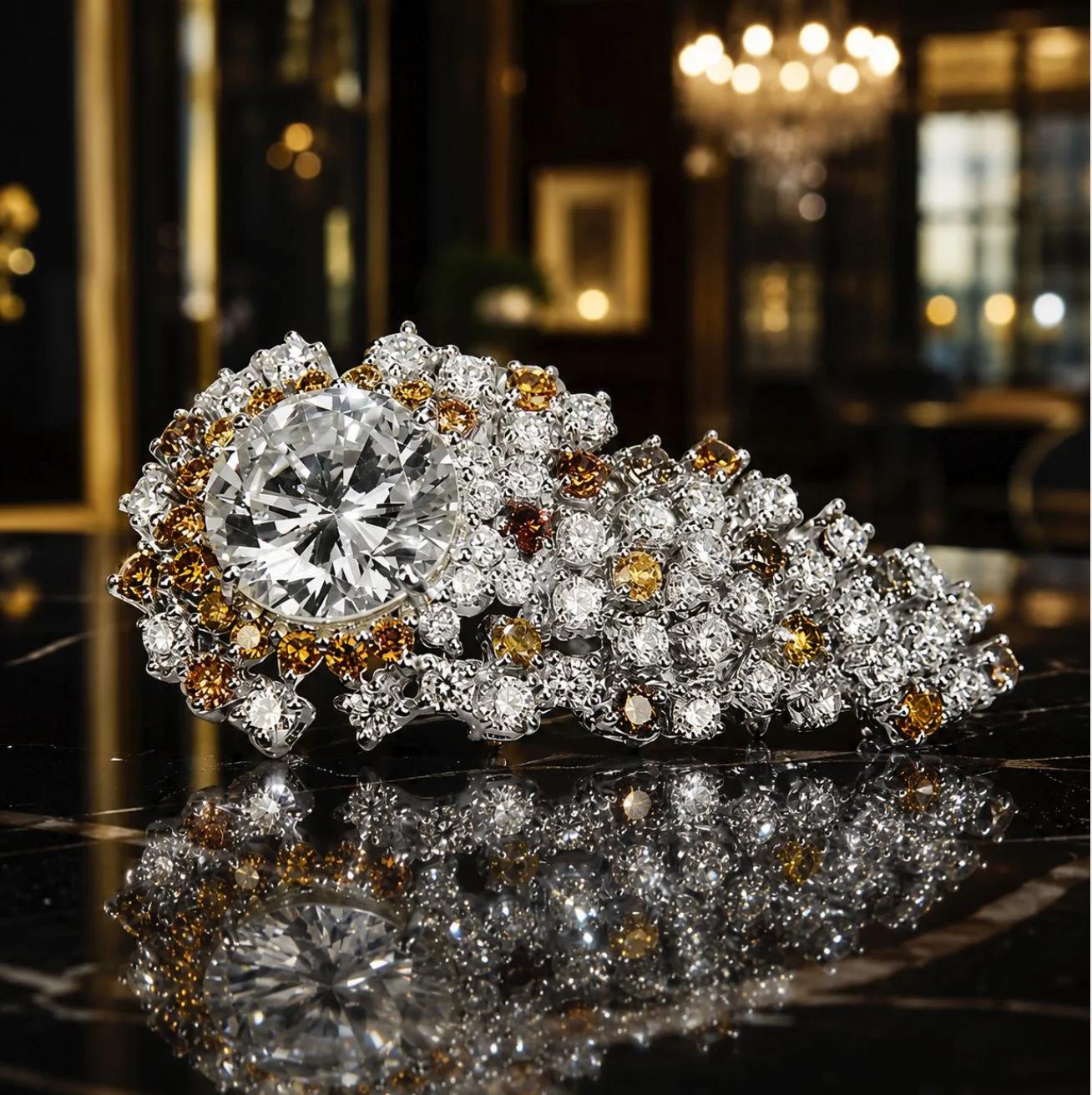 The Comet Double-Finger Ring