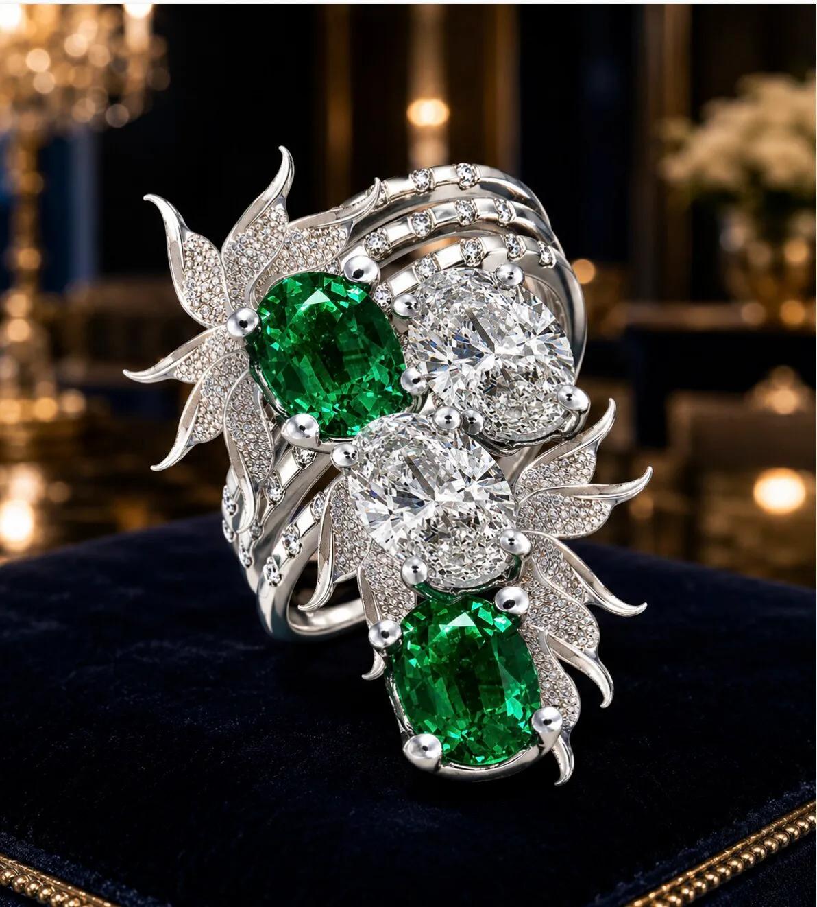 The Emerald Vine Ring