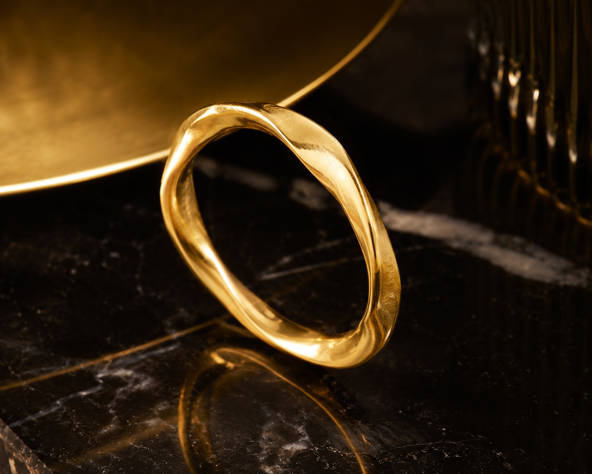 18K Yellow Gold
