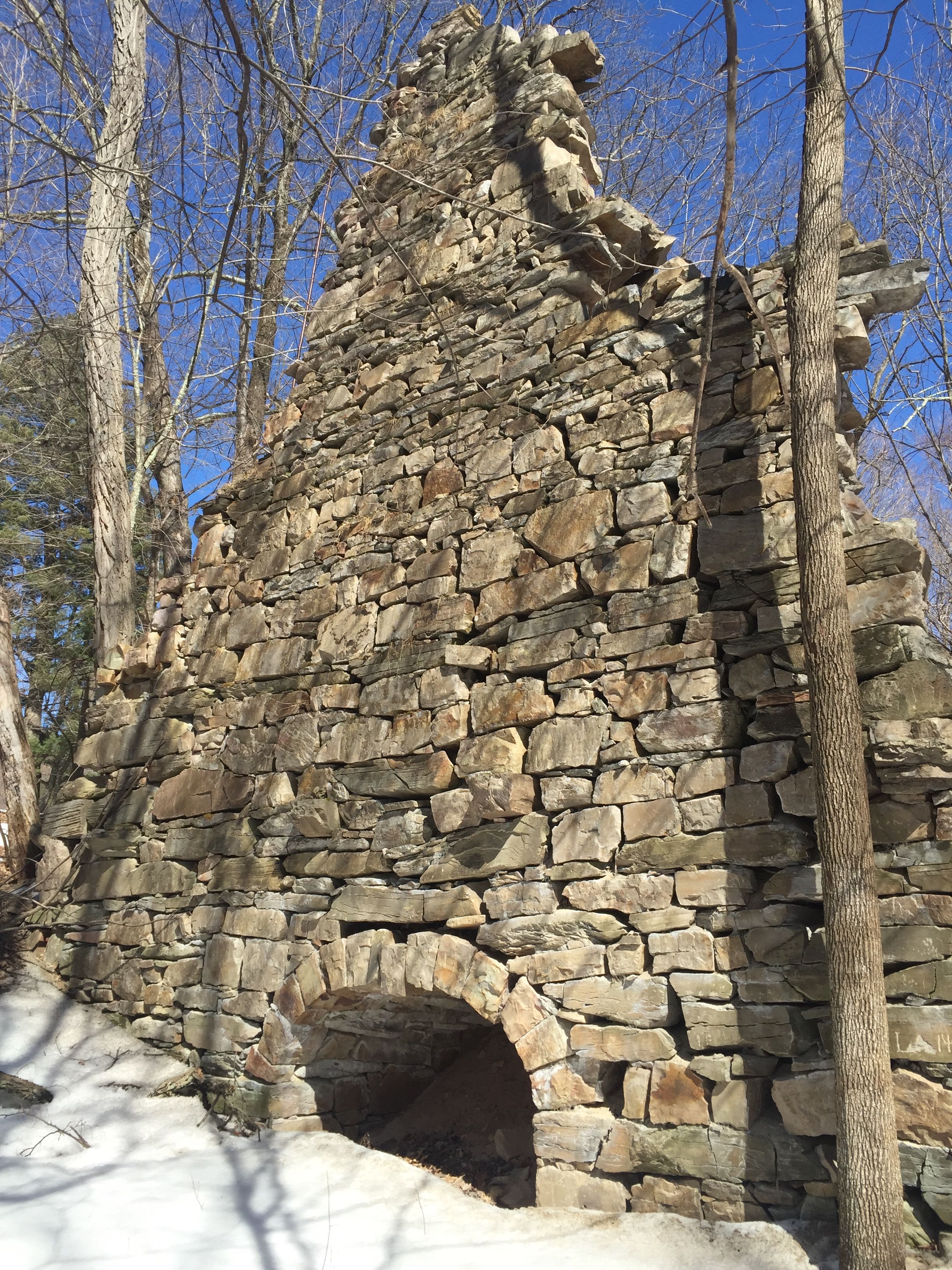 An Iron Furnace in Bennington Vermont