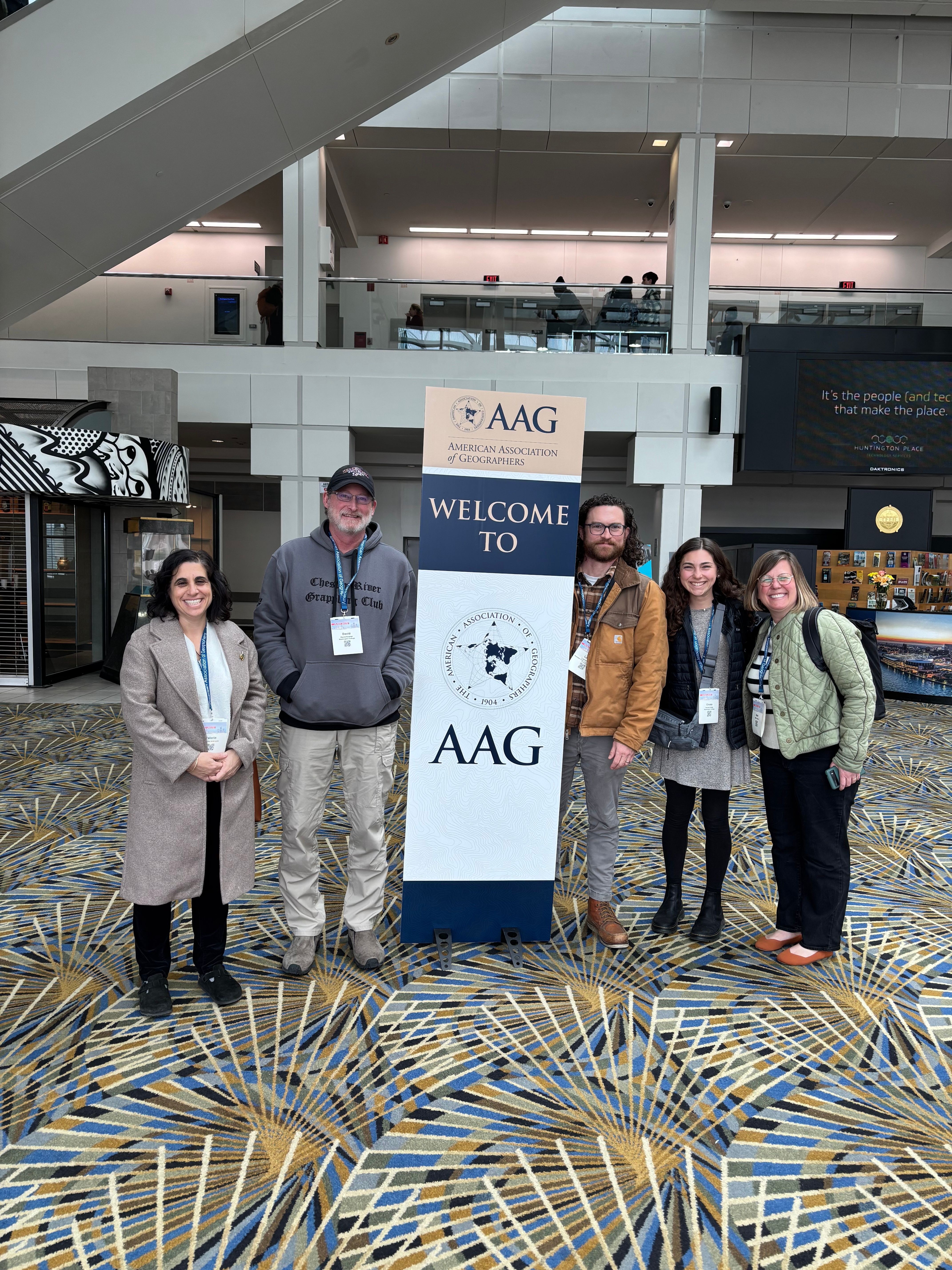 Imbruce and colleagues at AAG