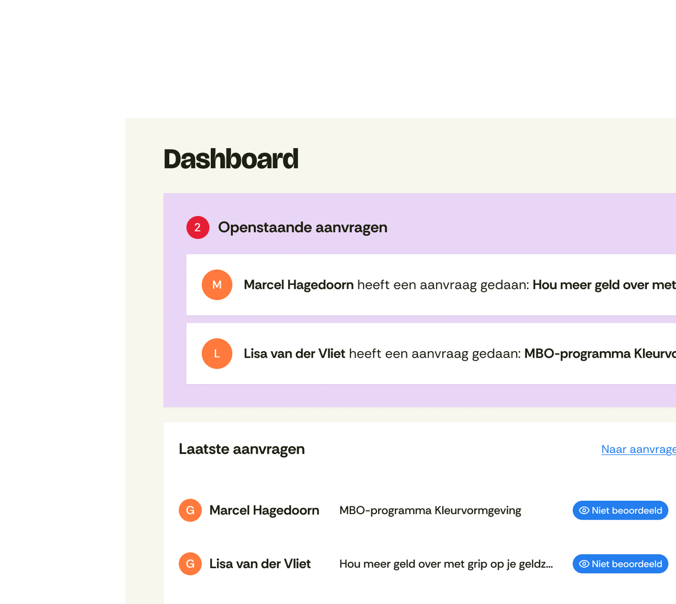 Account aanmaken in lekkerbezig!