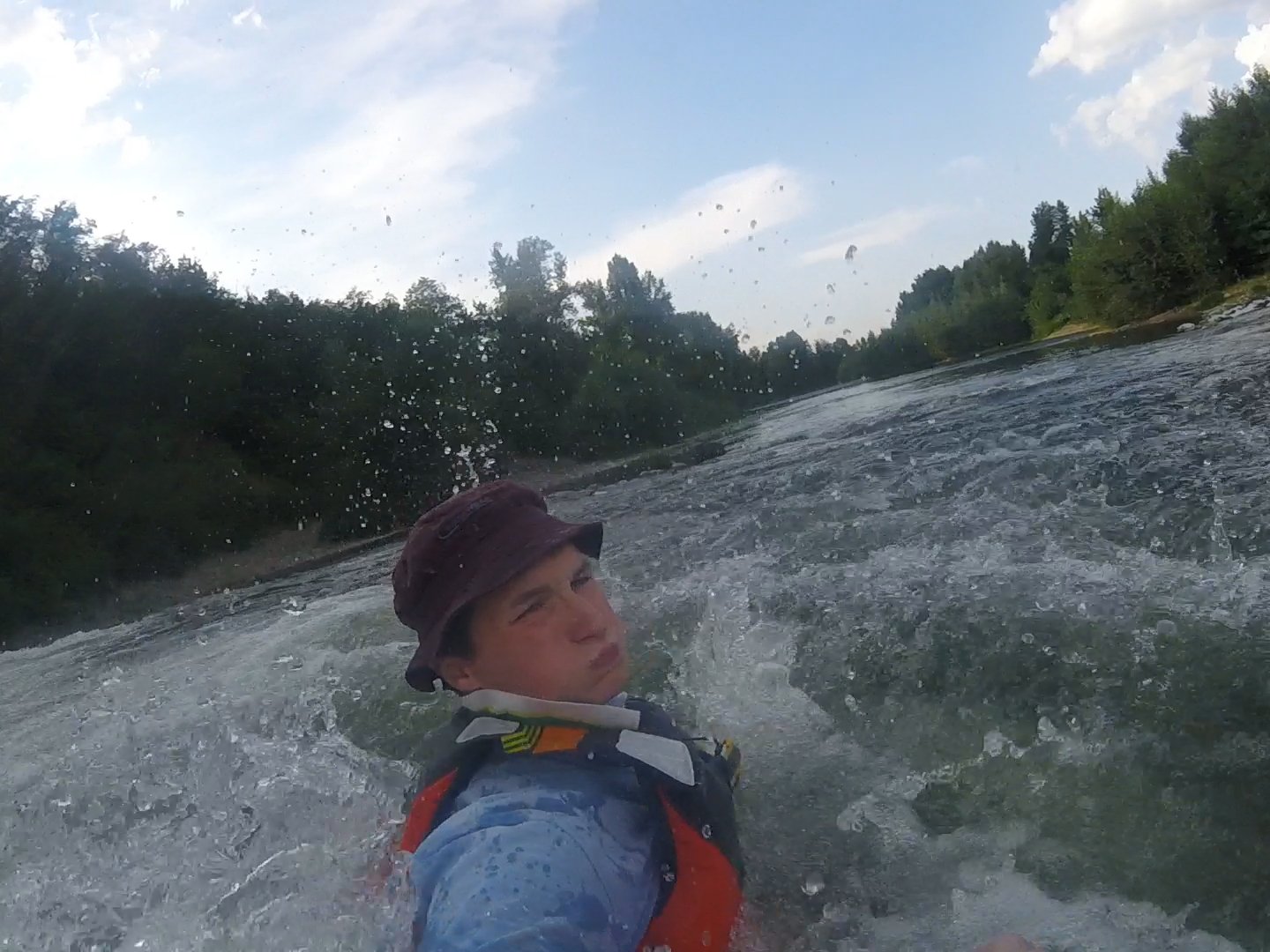 En canoë sur l'Allier