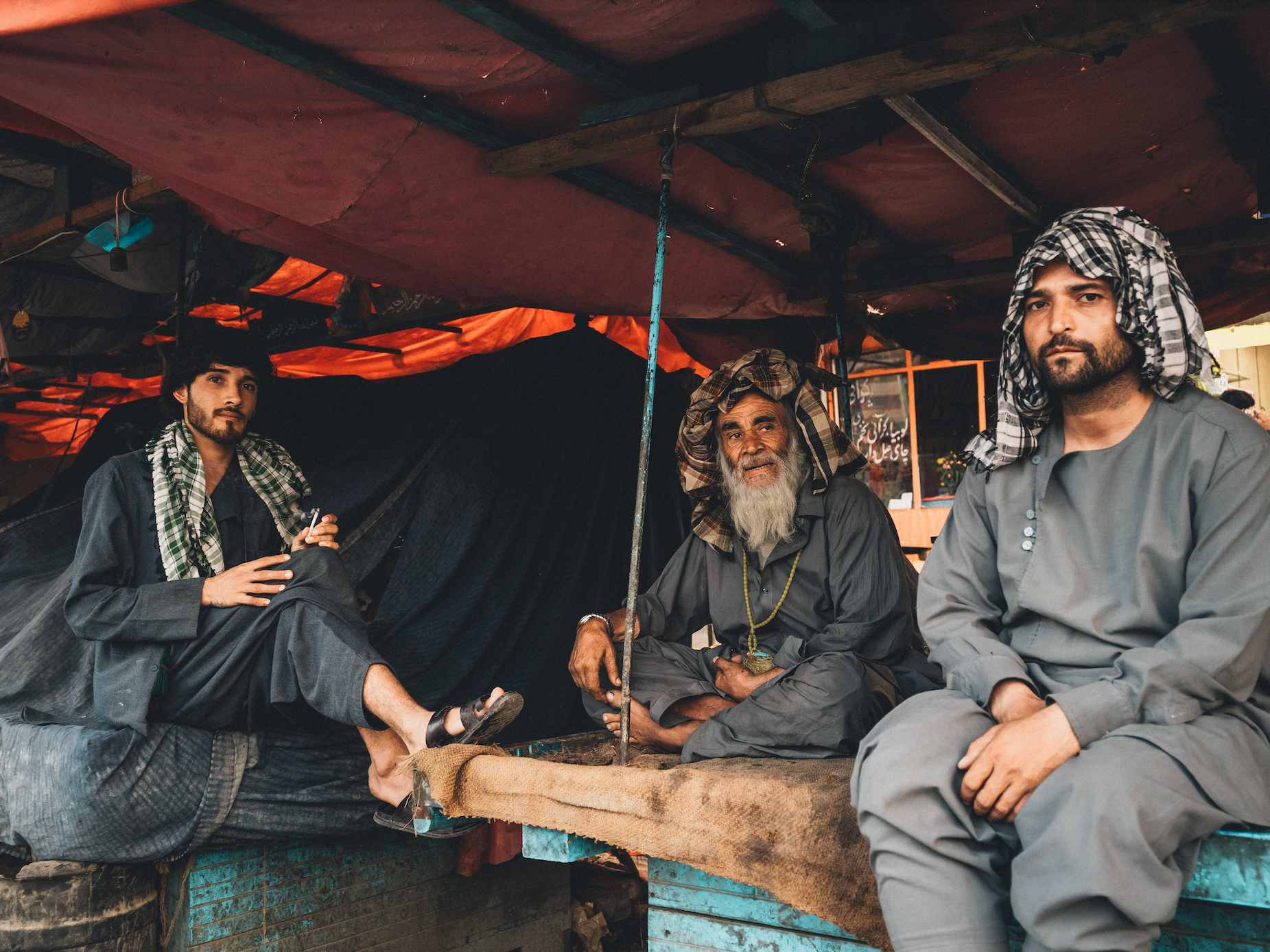Talibans sur la route de Kaboul