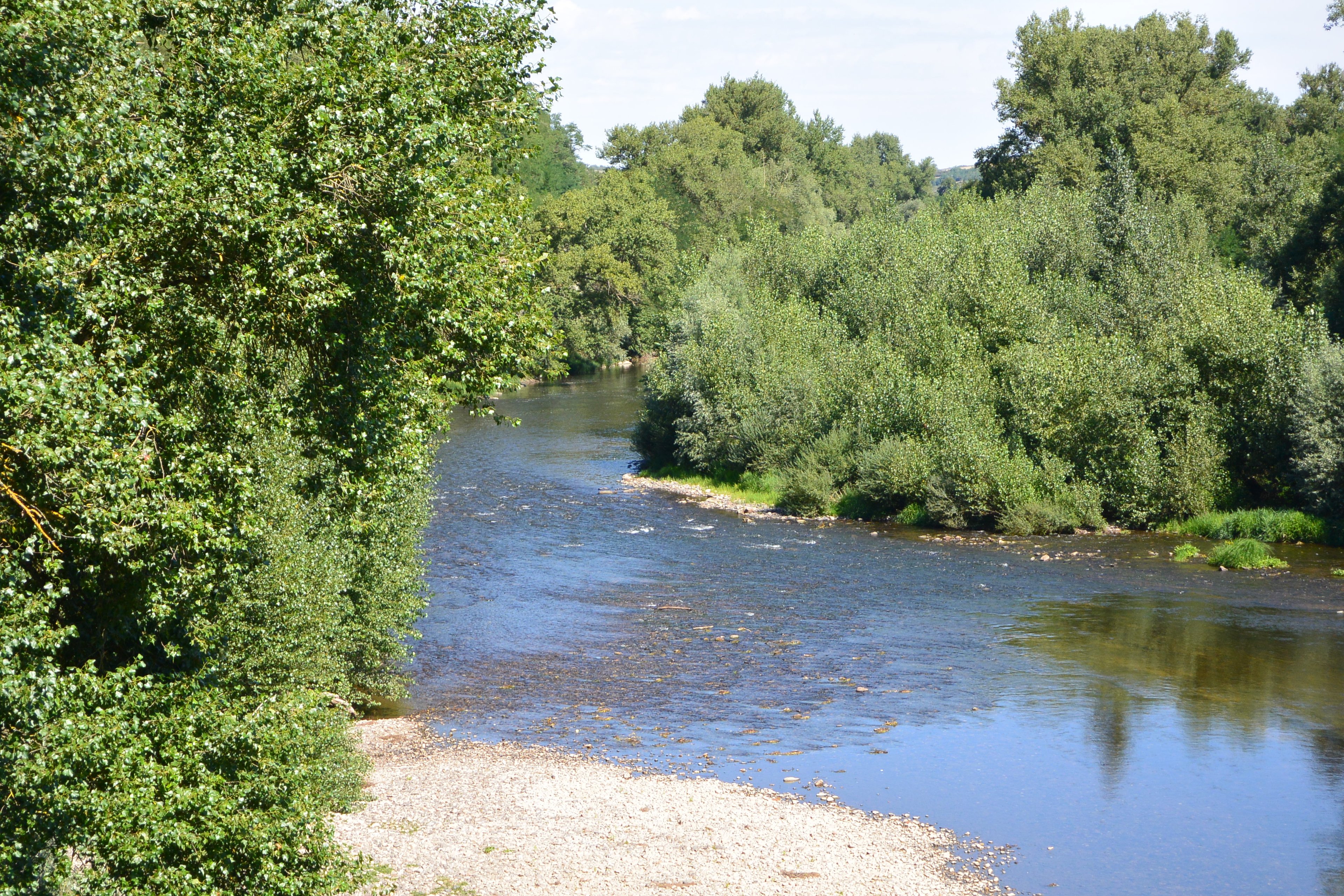 En canoë sur l’Allier