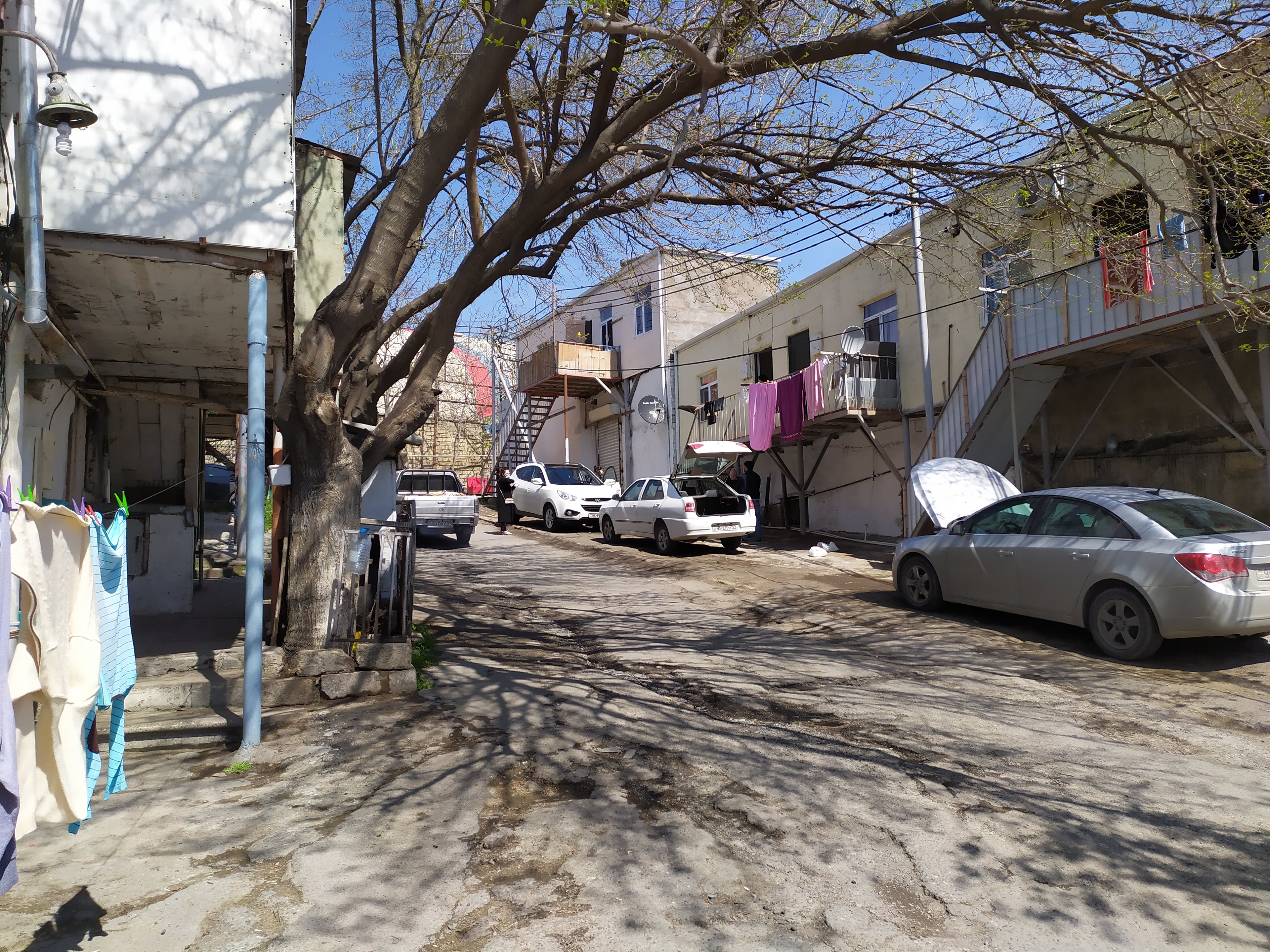 Rue de Kubinka, vidée par le coronavirus