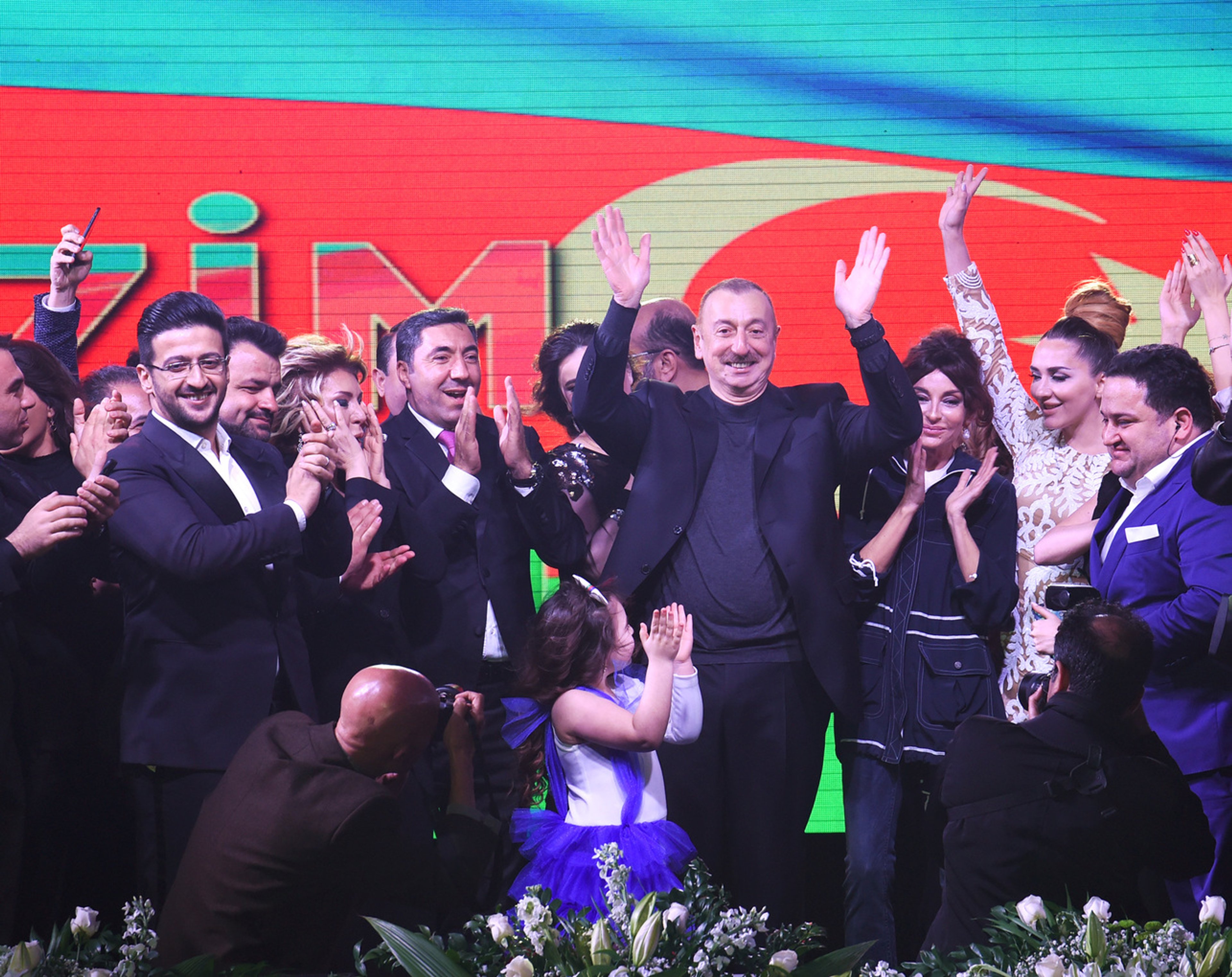 Ilham Aliyev fête sa “réélection” en 2018 avec 86% des voix (photo Wikimedia)