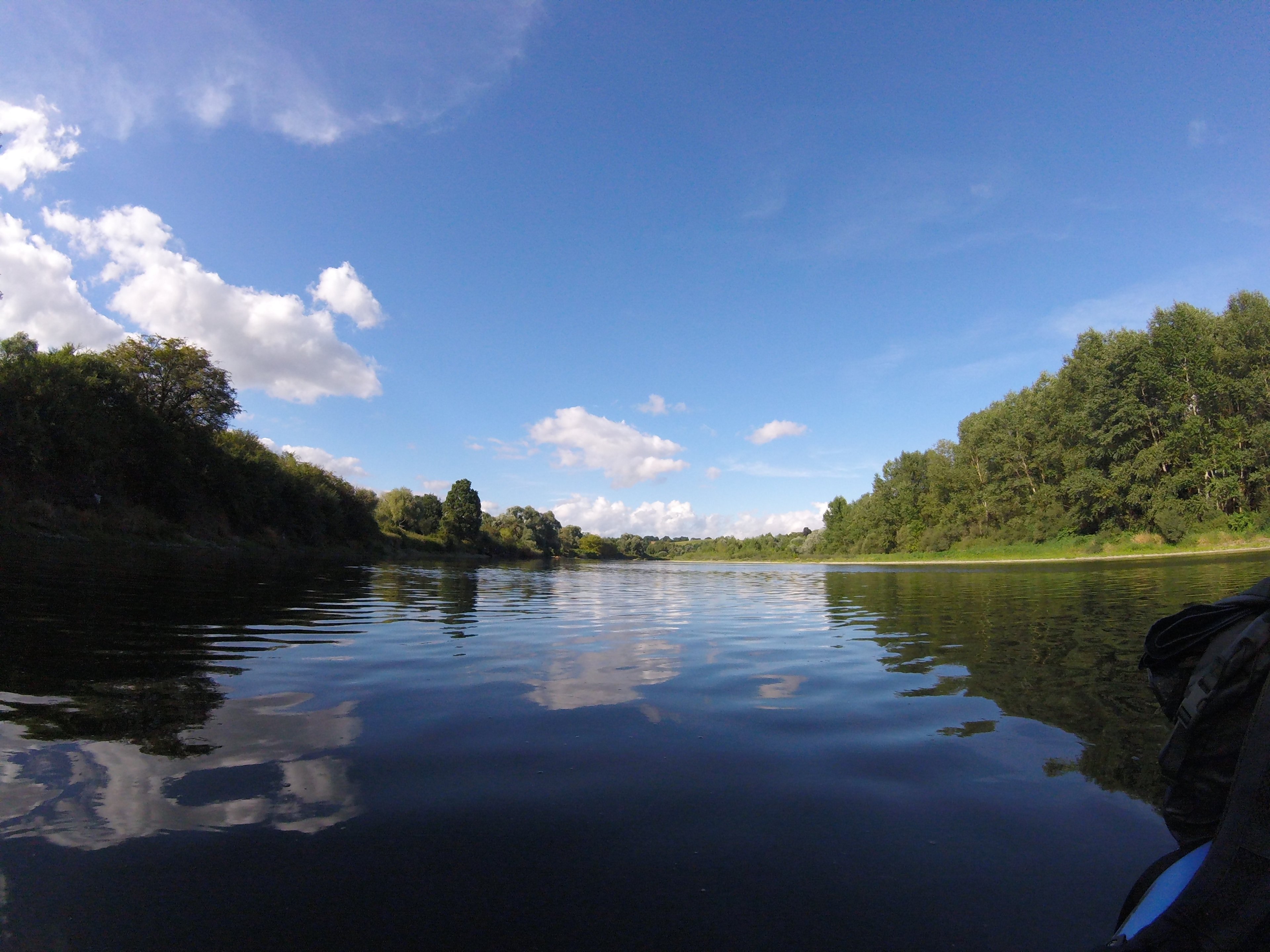 En canoë sur l'Allier