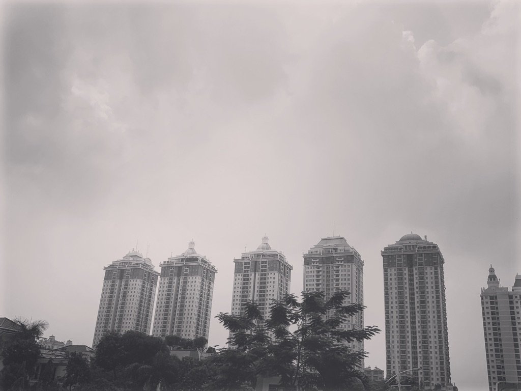 Des appartements situés au dessus d’un mall dans le nord de Jakarta