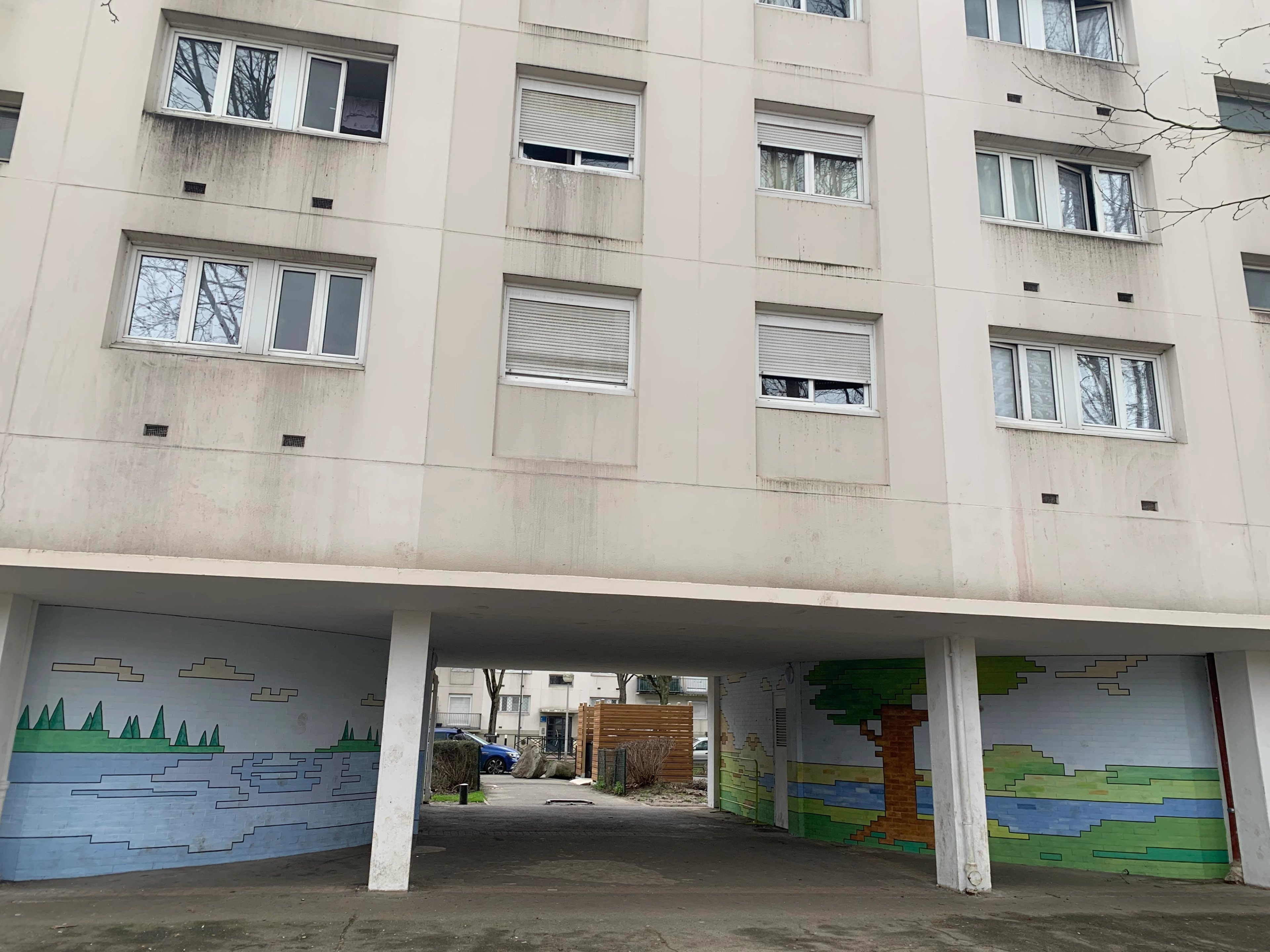 Cité des Tilleuls, Le Blanc-Mesnil – © Romain Mailliu