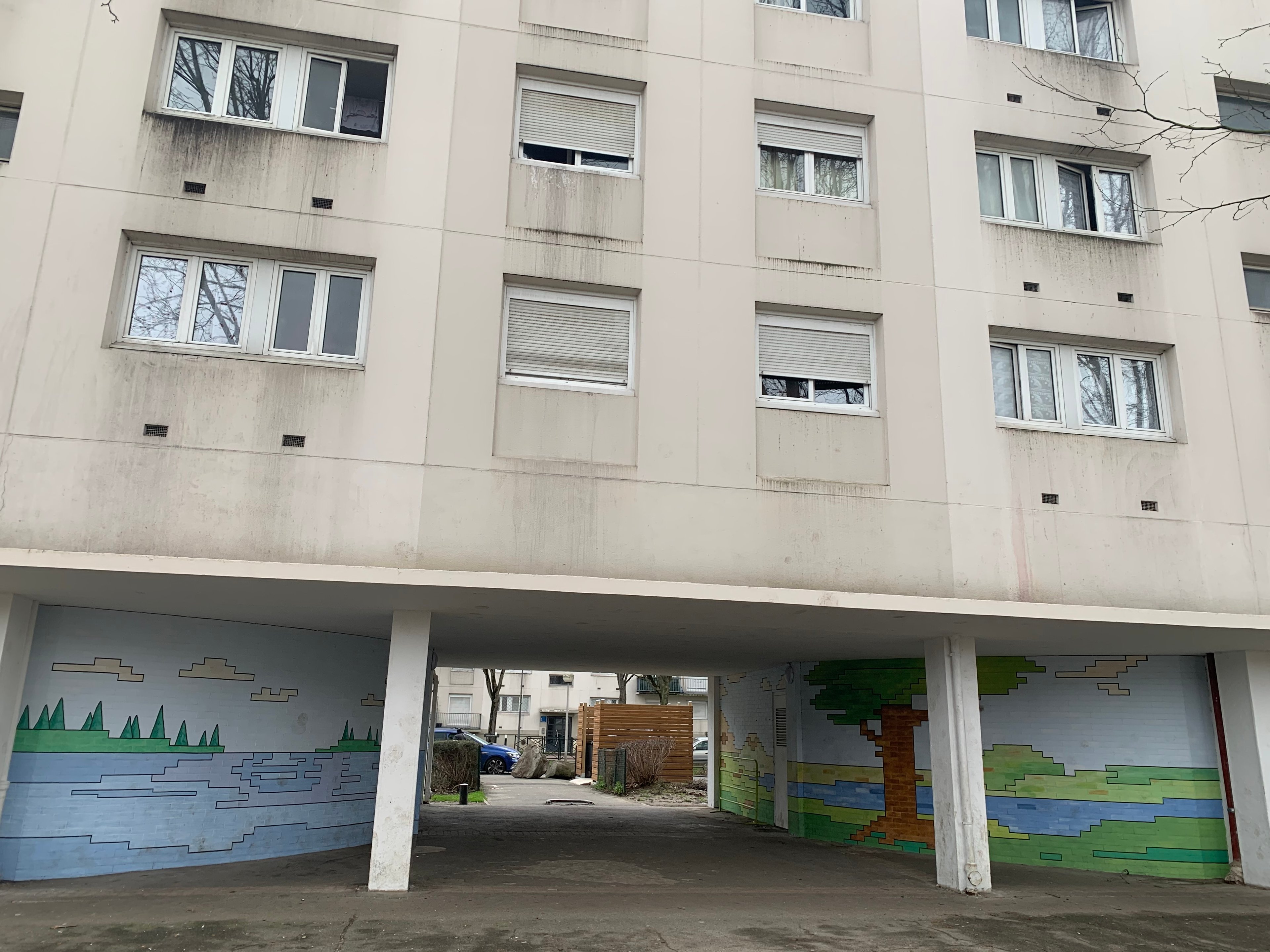 Cité des Tilleuls, Le Blanc-Mesnil – © Romain Mailliu