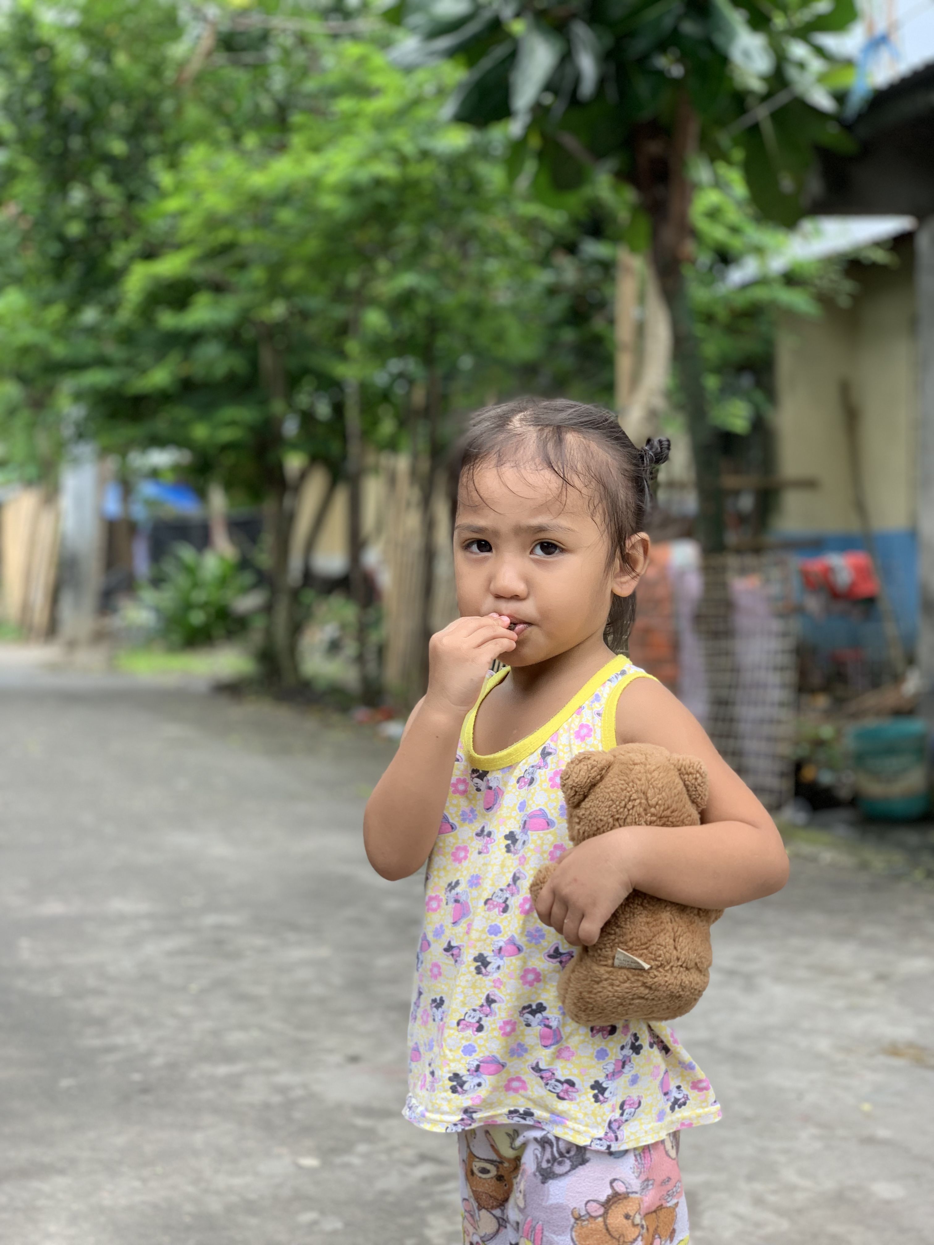 Enfant des bidonvilles