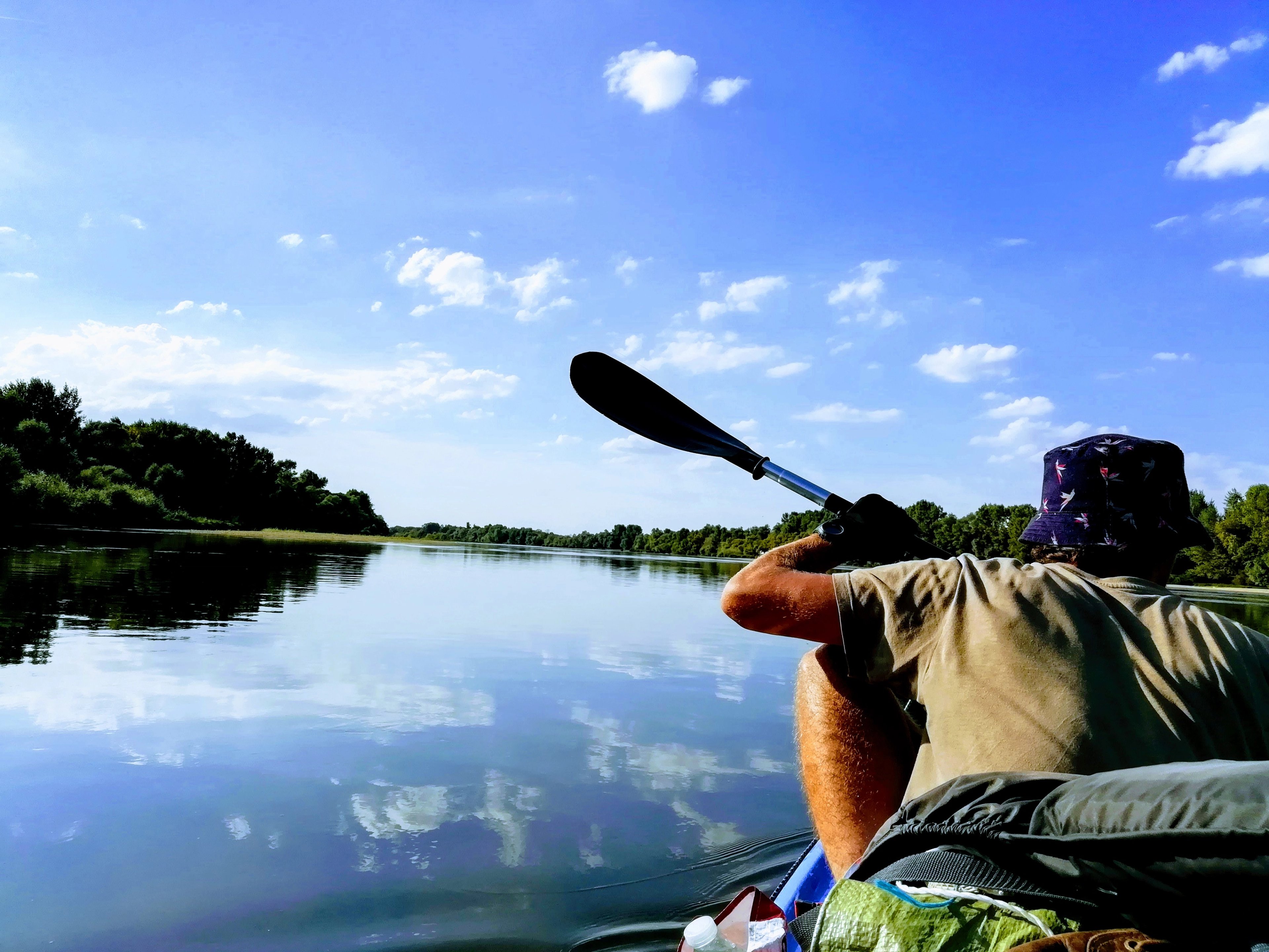 En canoë sur l’Allier