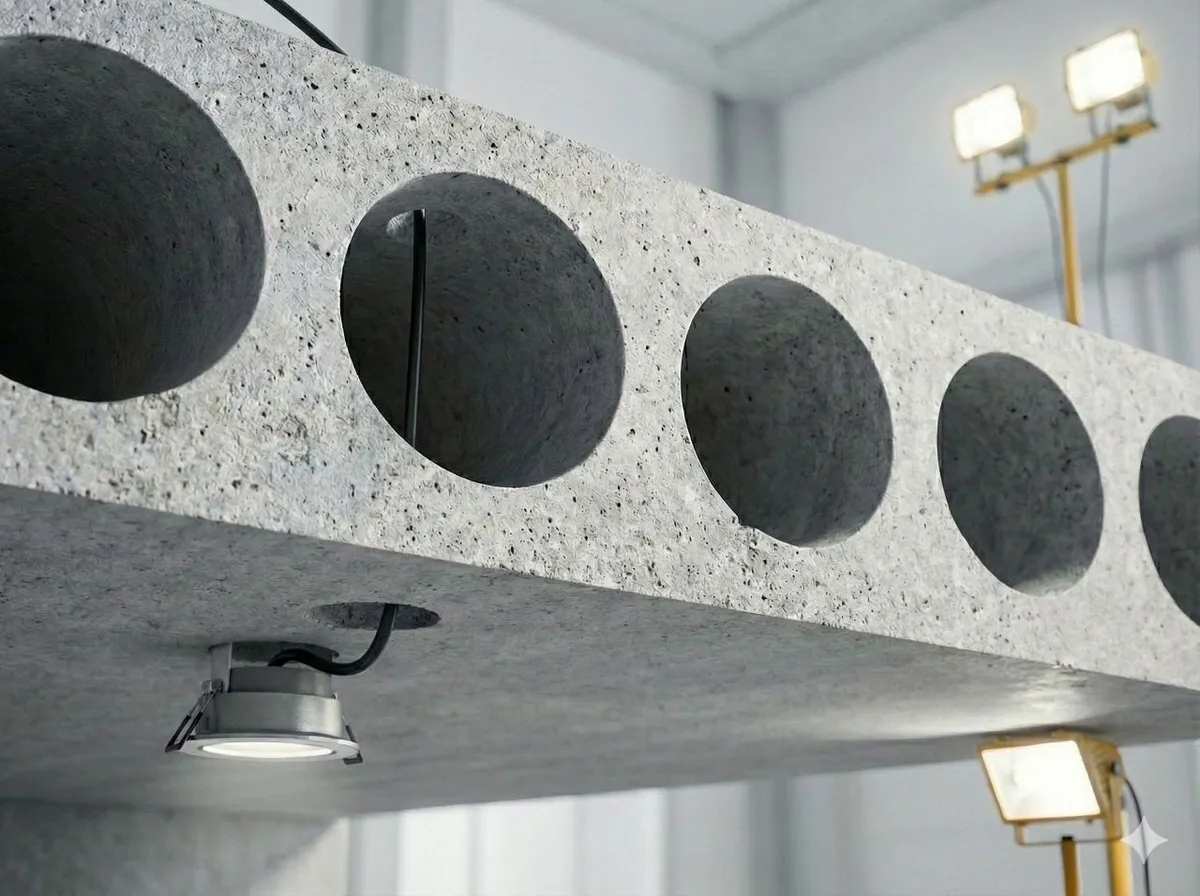 Bodové svetlá a elektrina v strope: Ako na to bez sekania?