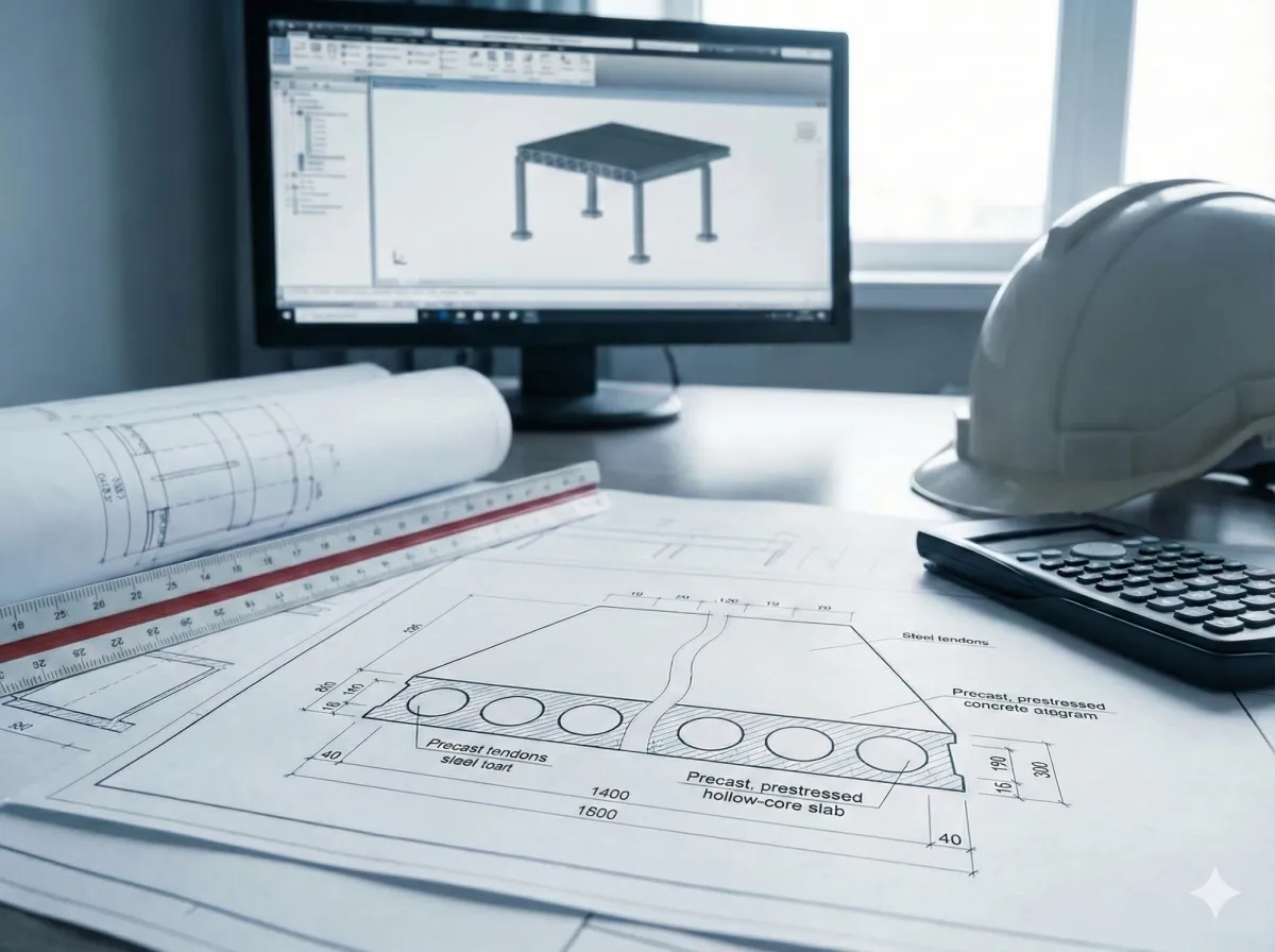 Aké sú maximálne rozpätia predpätých panelov? Technický prehľad pre projektantov a statikov
