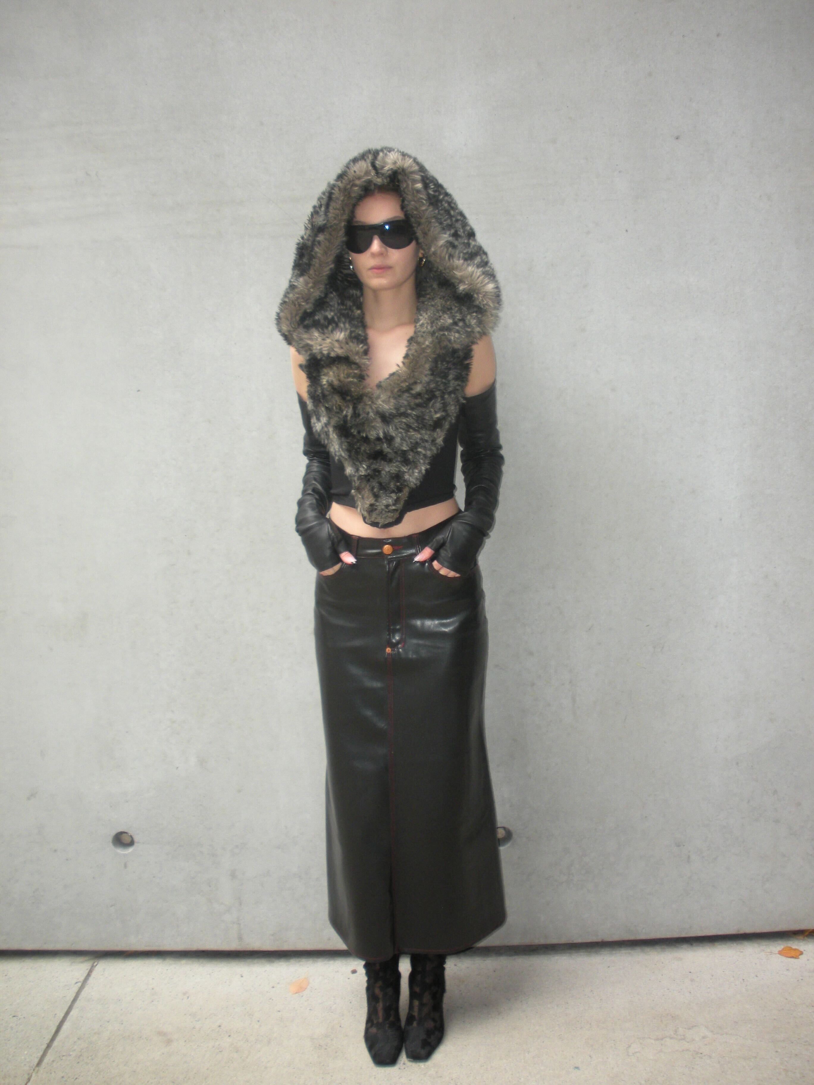 Vivienne Westwood's Fur-Trim Corset