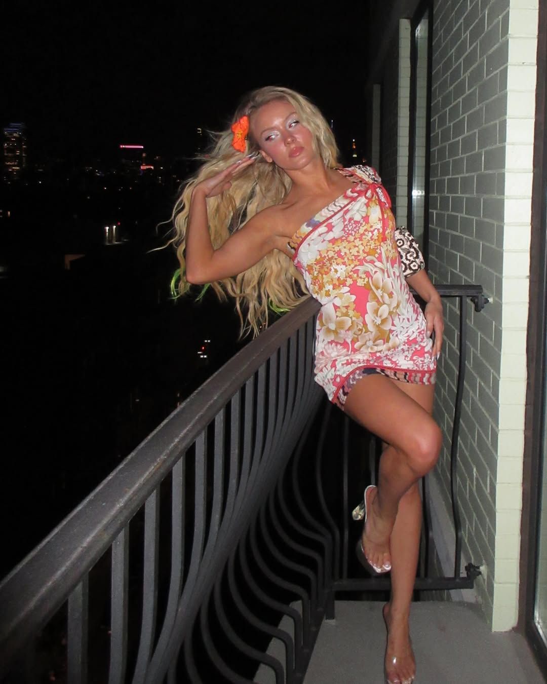 Zara Larsson in vintage Missoni