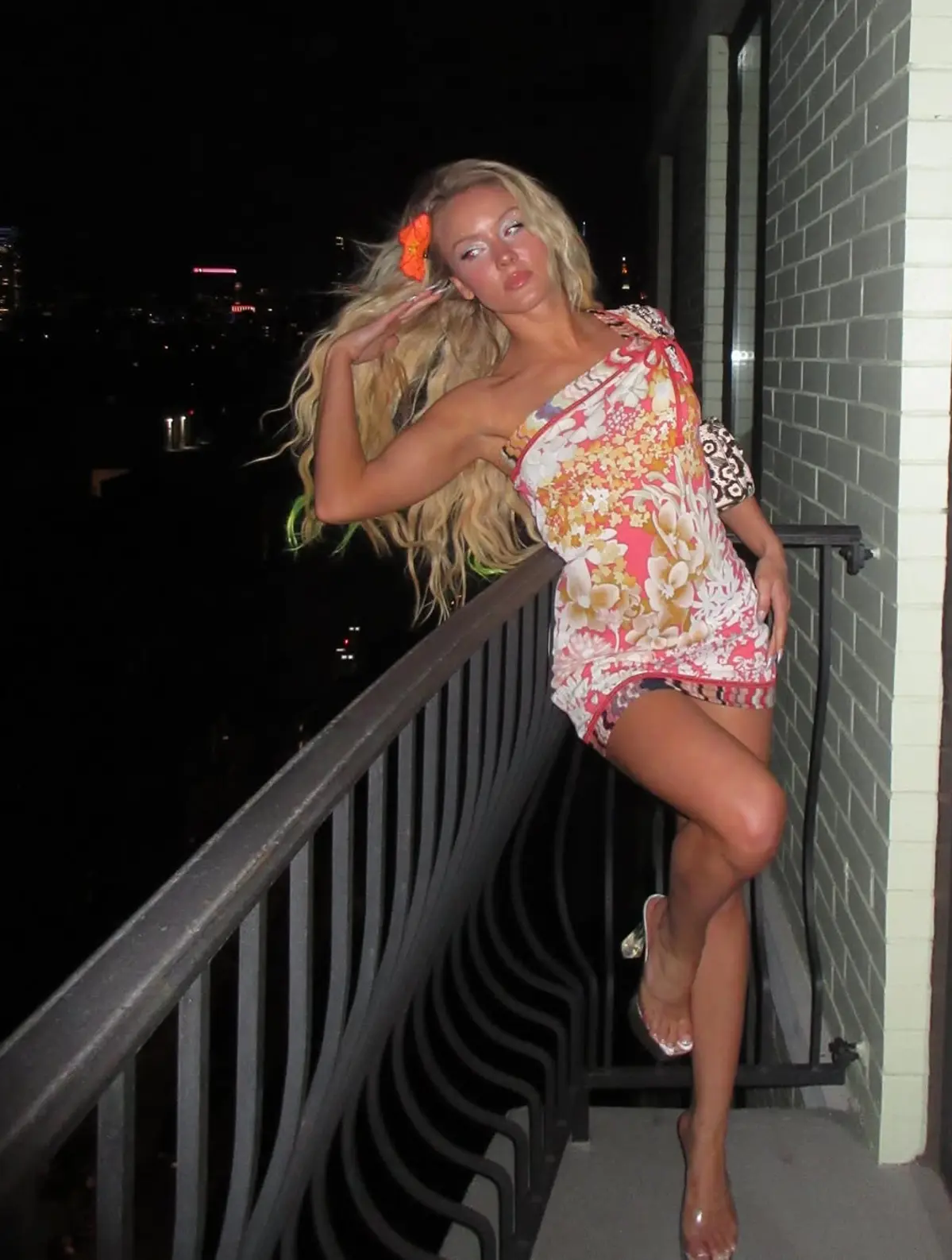 Zara Larsson in vintage Missoni