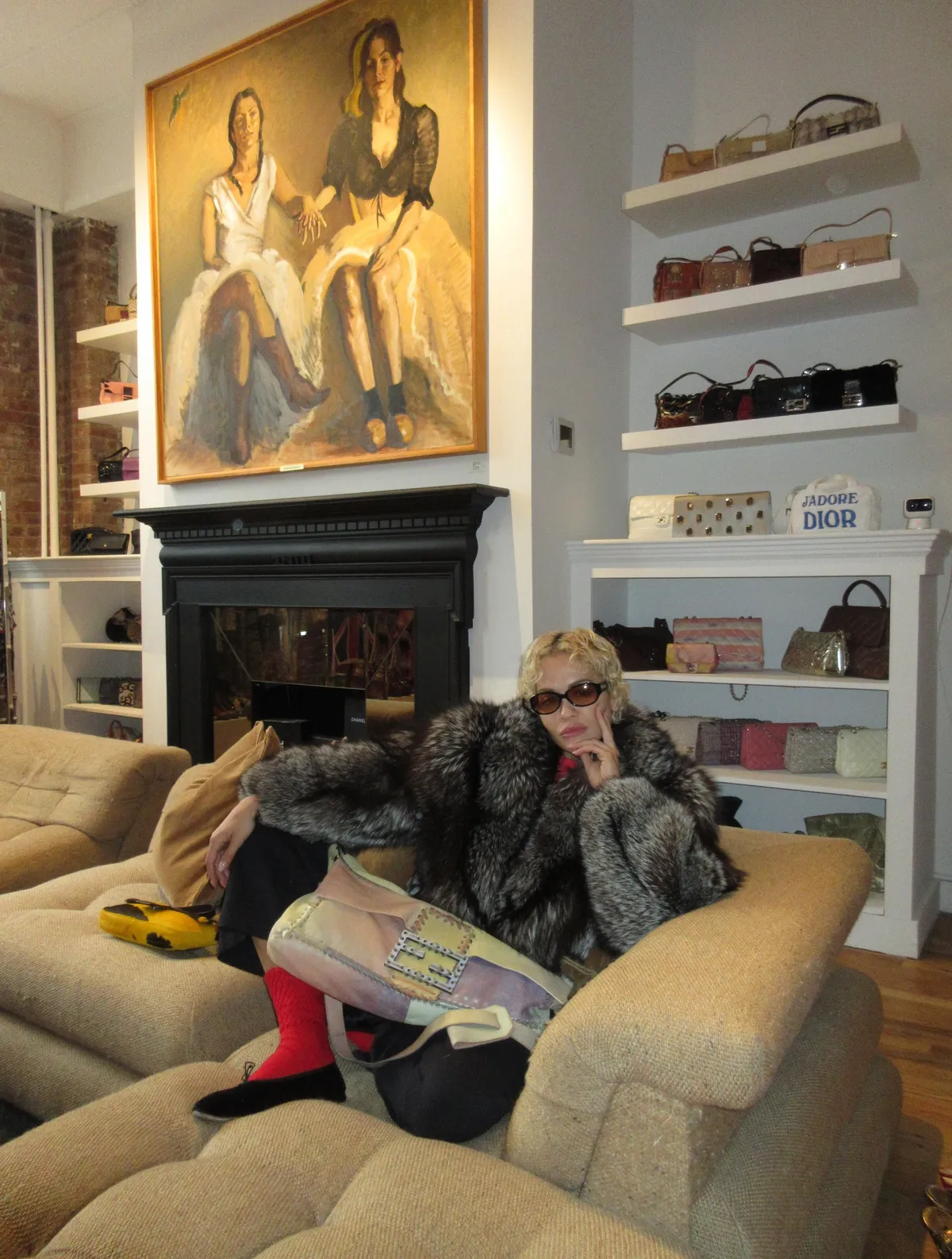 Rita Ora at the Into Archive showroom in NYC