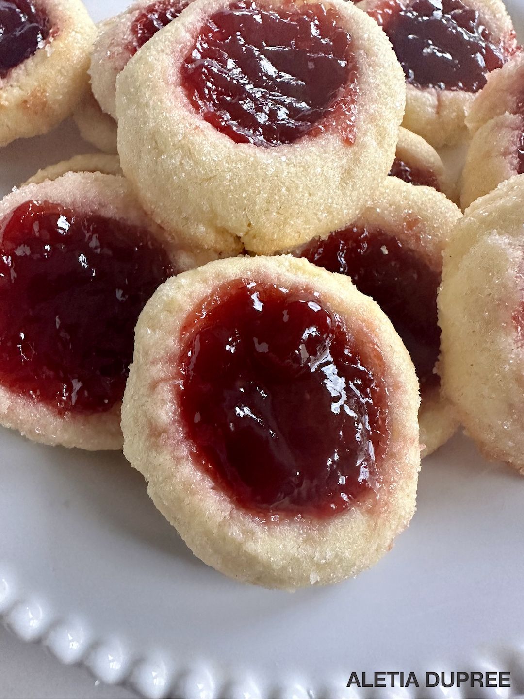 Aletia-dupree-raspberry-thumbprint-cookies