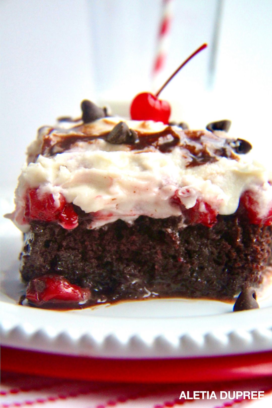 Aletia-dupree-Hot-fudge-cherry-poke-cake
